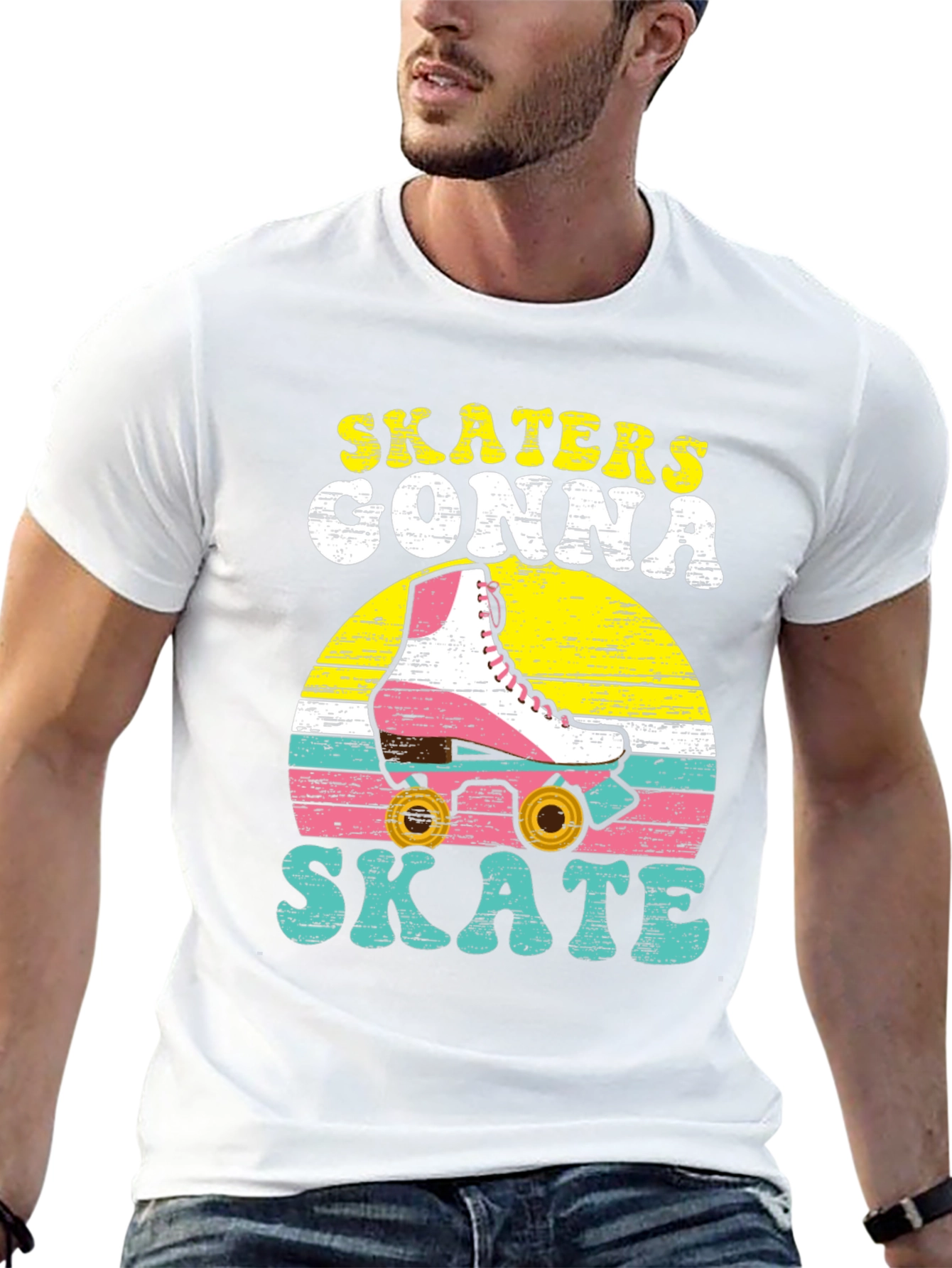 Skaters Gonna Skate Graphic T-Shirt