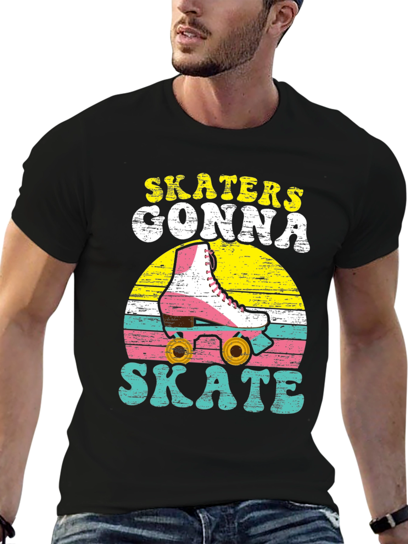 Skaters Gonna Skate Graphic T-Shirt