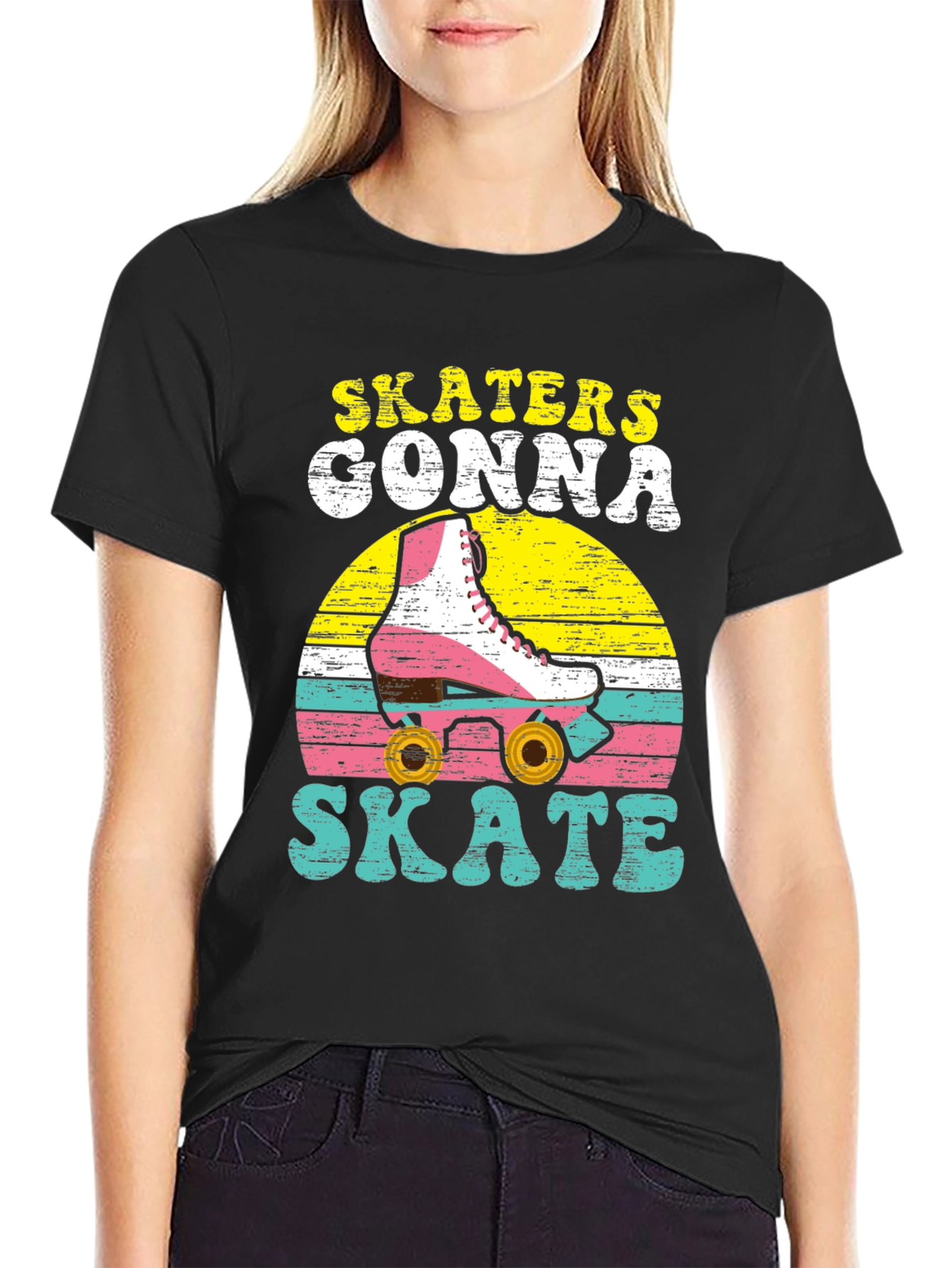 Skaters Gonna Skate Graphic T-Shirt