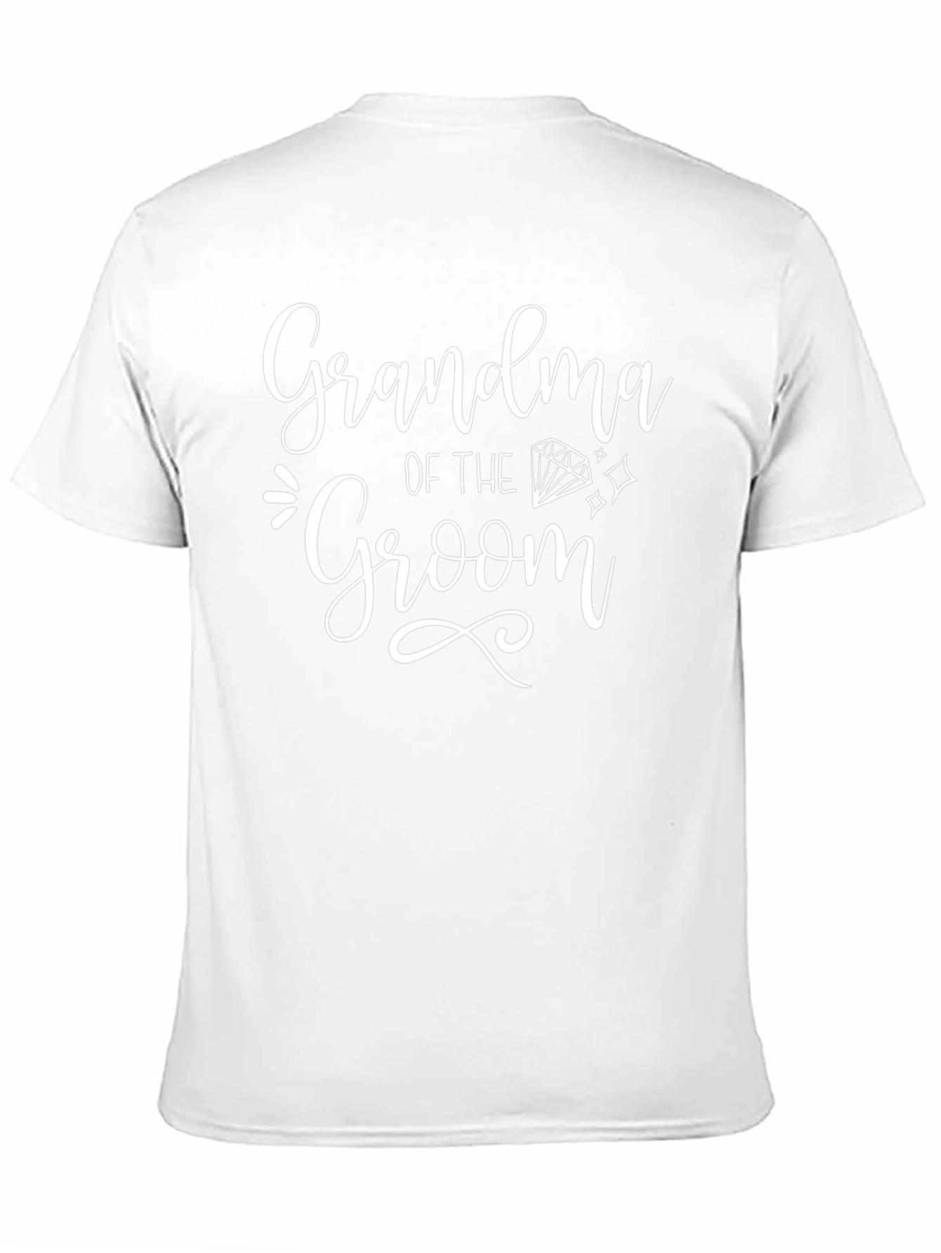 Grandma of the Groom T-Shirt - Wedding Party Apparel
