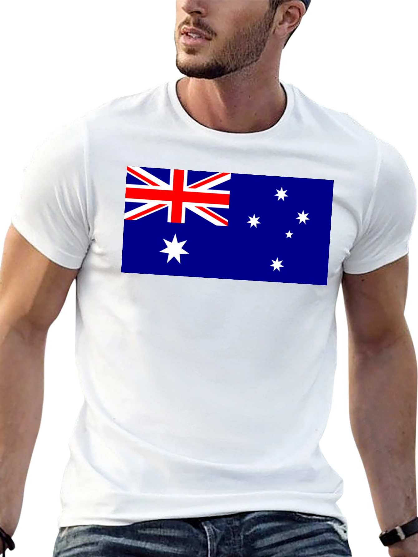 Australia Flag T-Shirt - Black