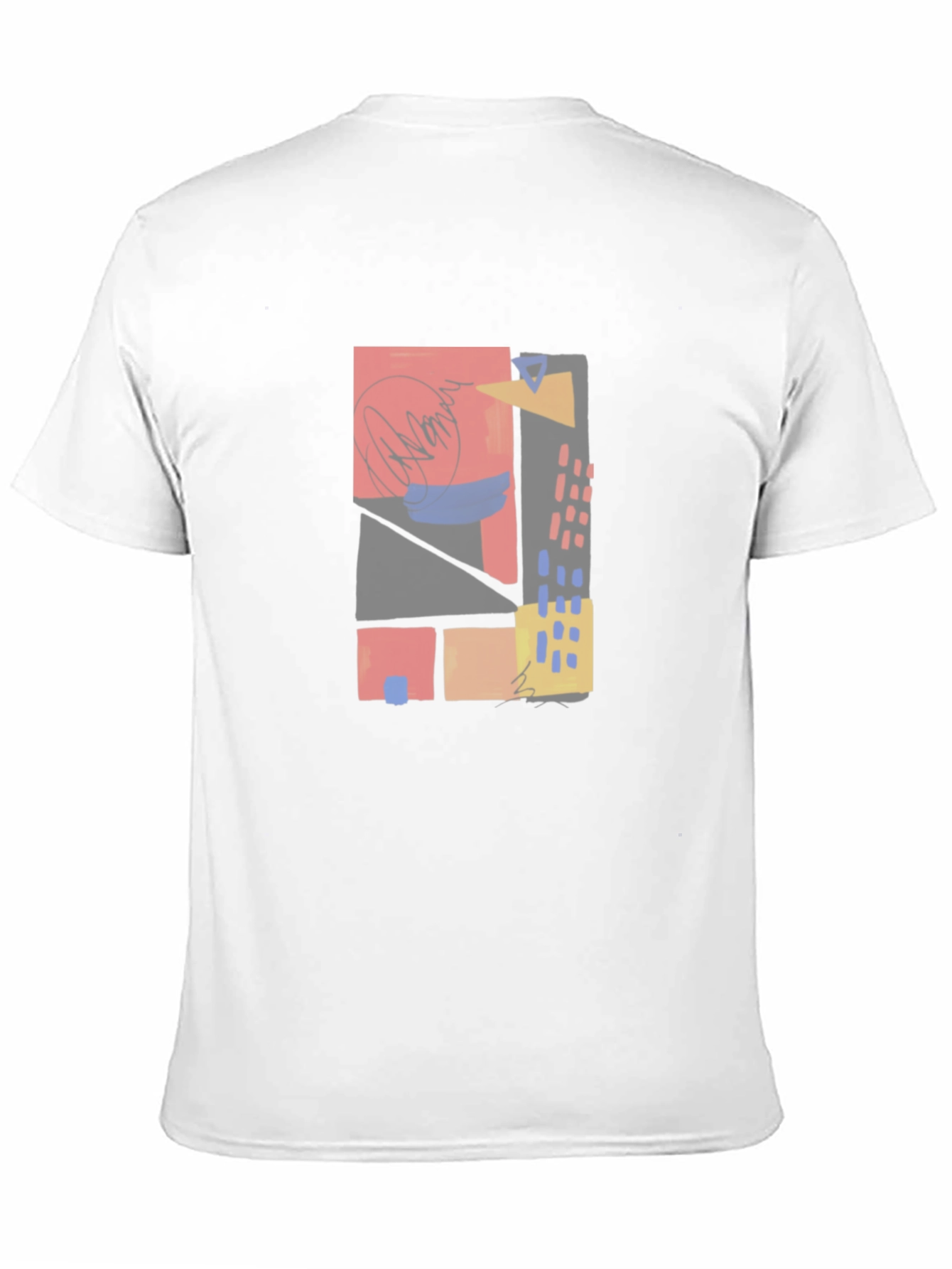 Abstract Art Graphic Tee - Modern Artistic T-Shirt