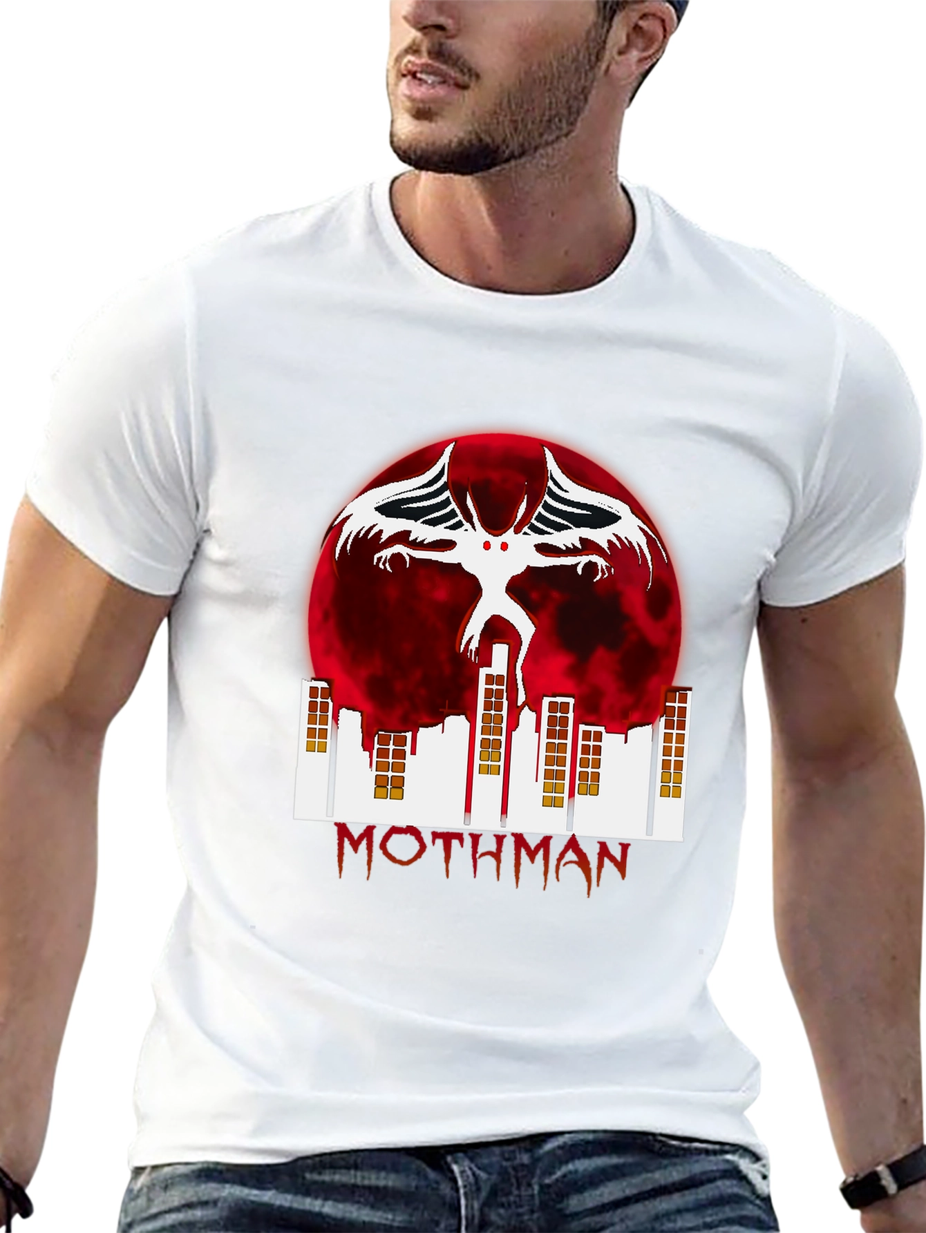 Mothman T-Shirt - Cryptid Urban Legend Tee