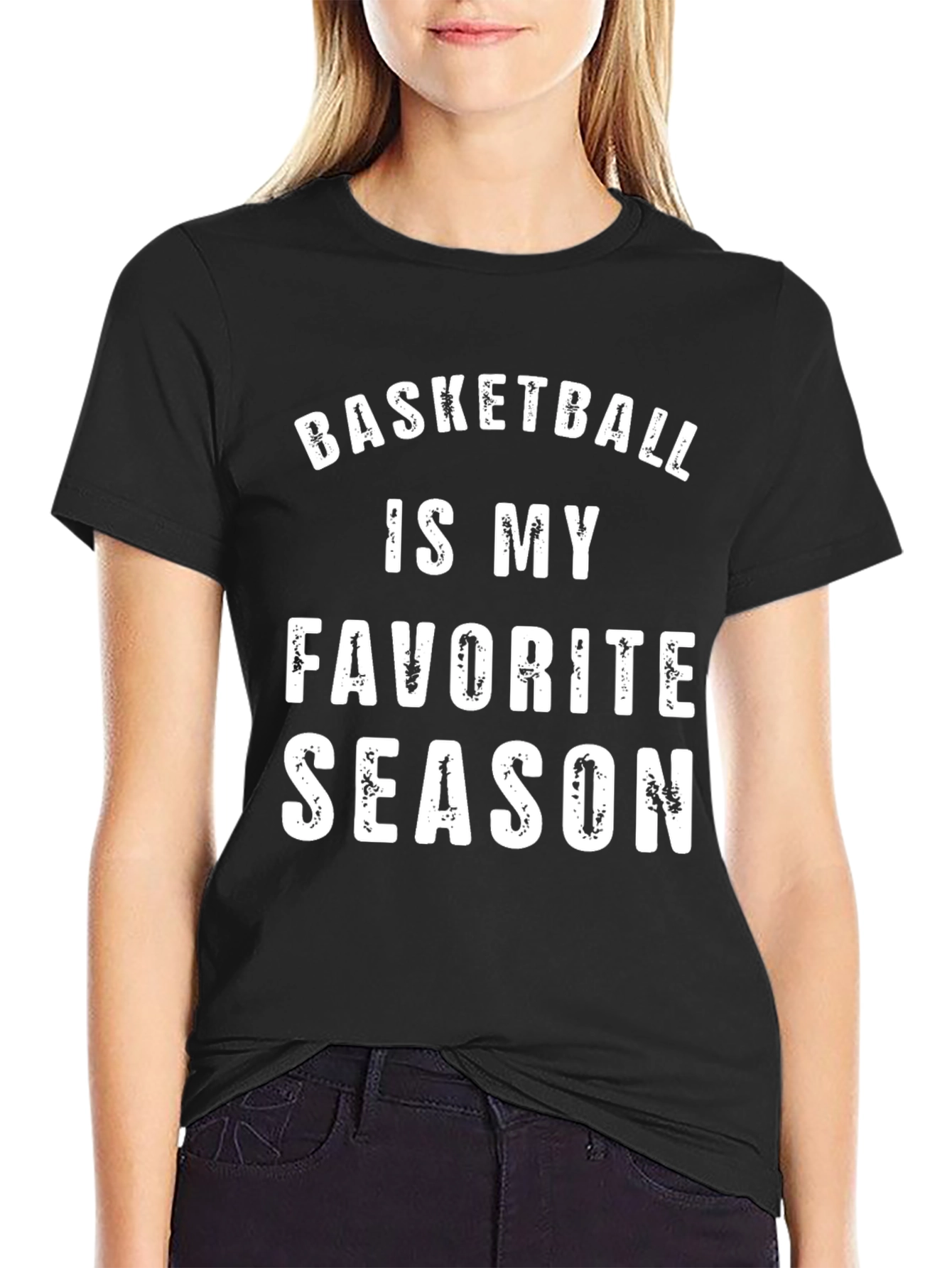 Basketball Is My Favorite Season Graphic Tee