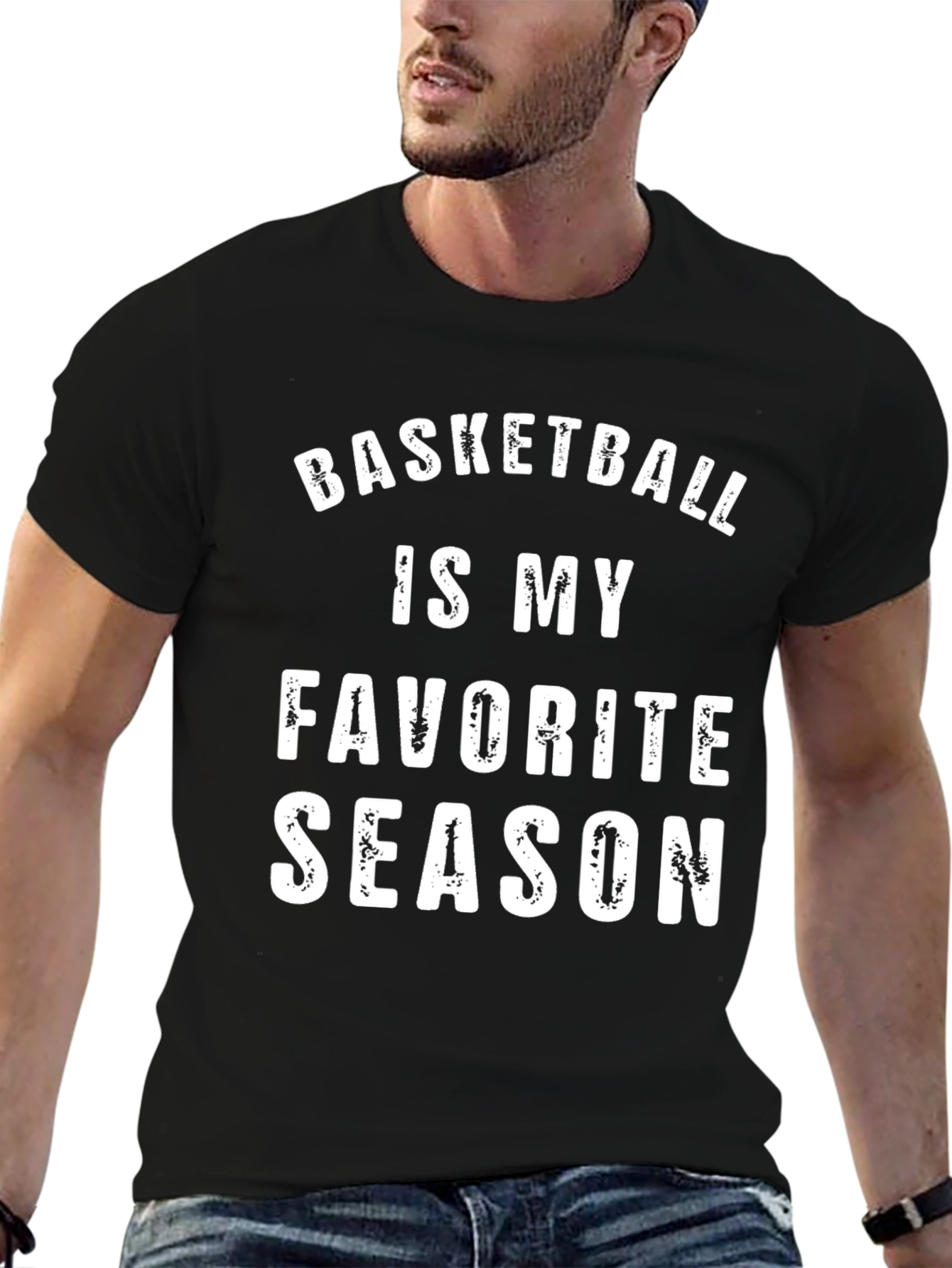 Basketball Is My Favorite Season Graphic Tee