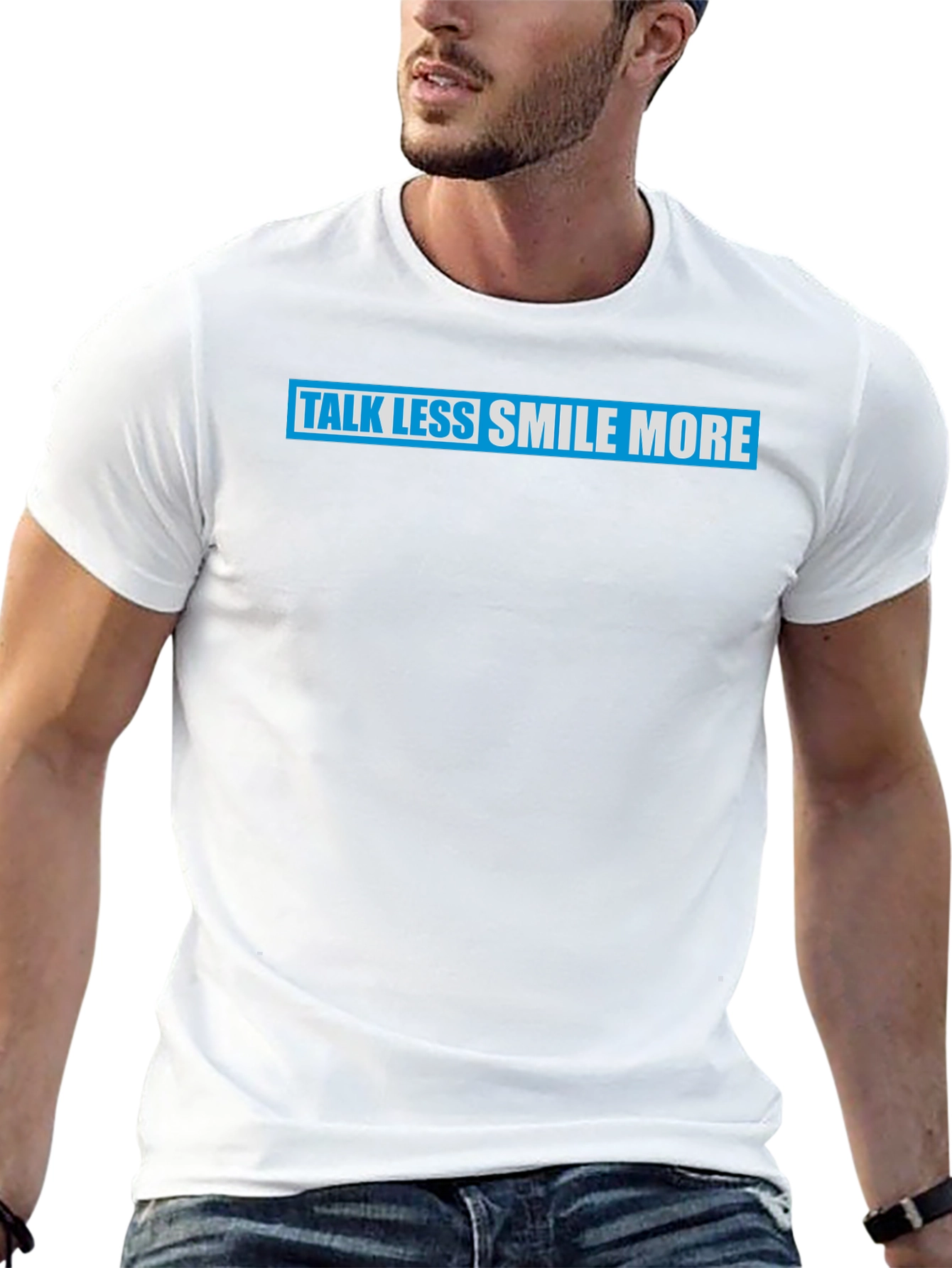 Talk Less Smile More Graphic T-Shirt