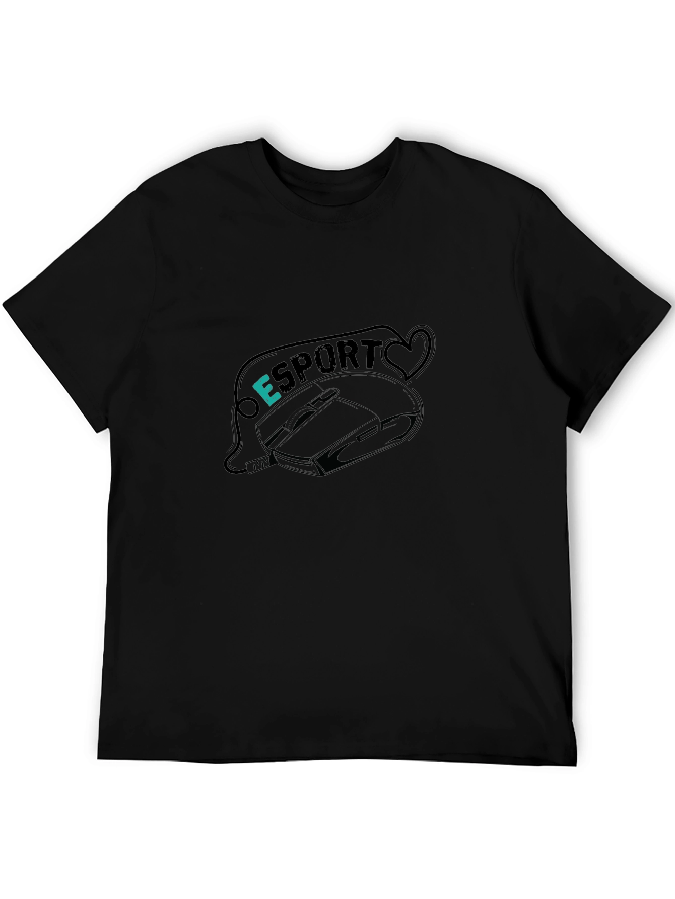 Esport Gaming Mouse Graphic T-Shirt