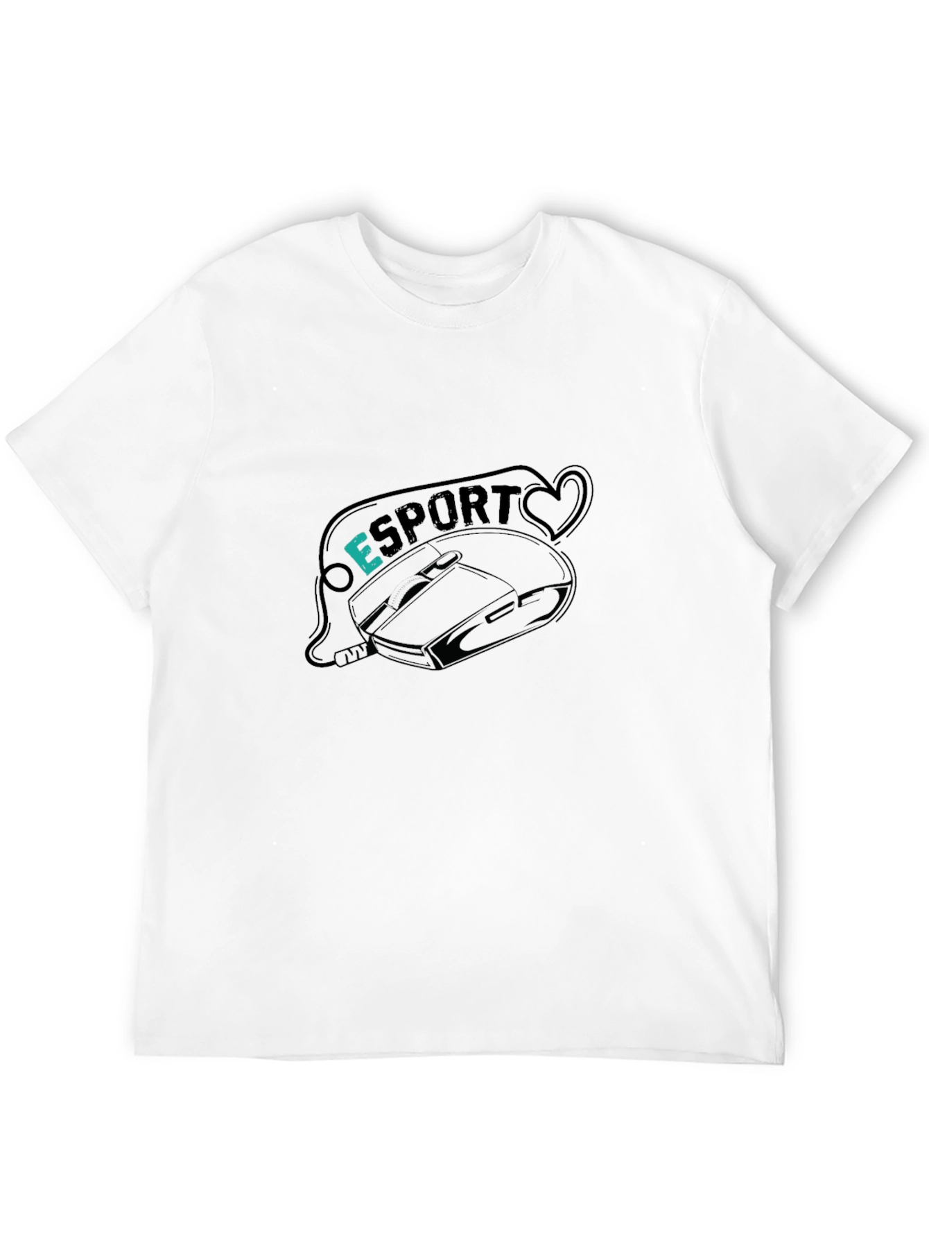 Esport Gaming Mouse Graphic T-Shirt