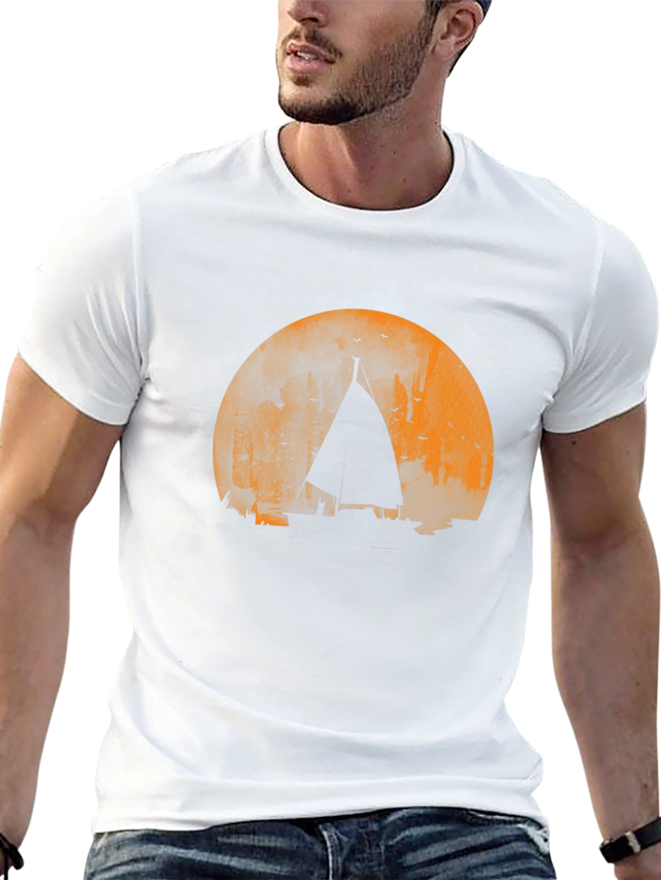 Sailboat Silhouette T-Shirt