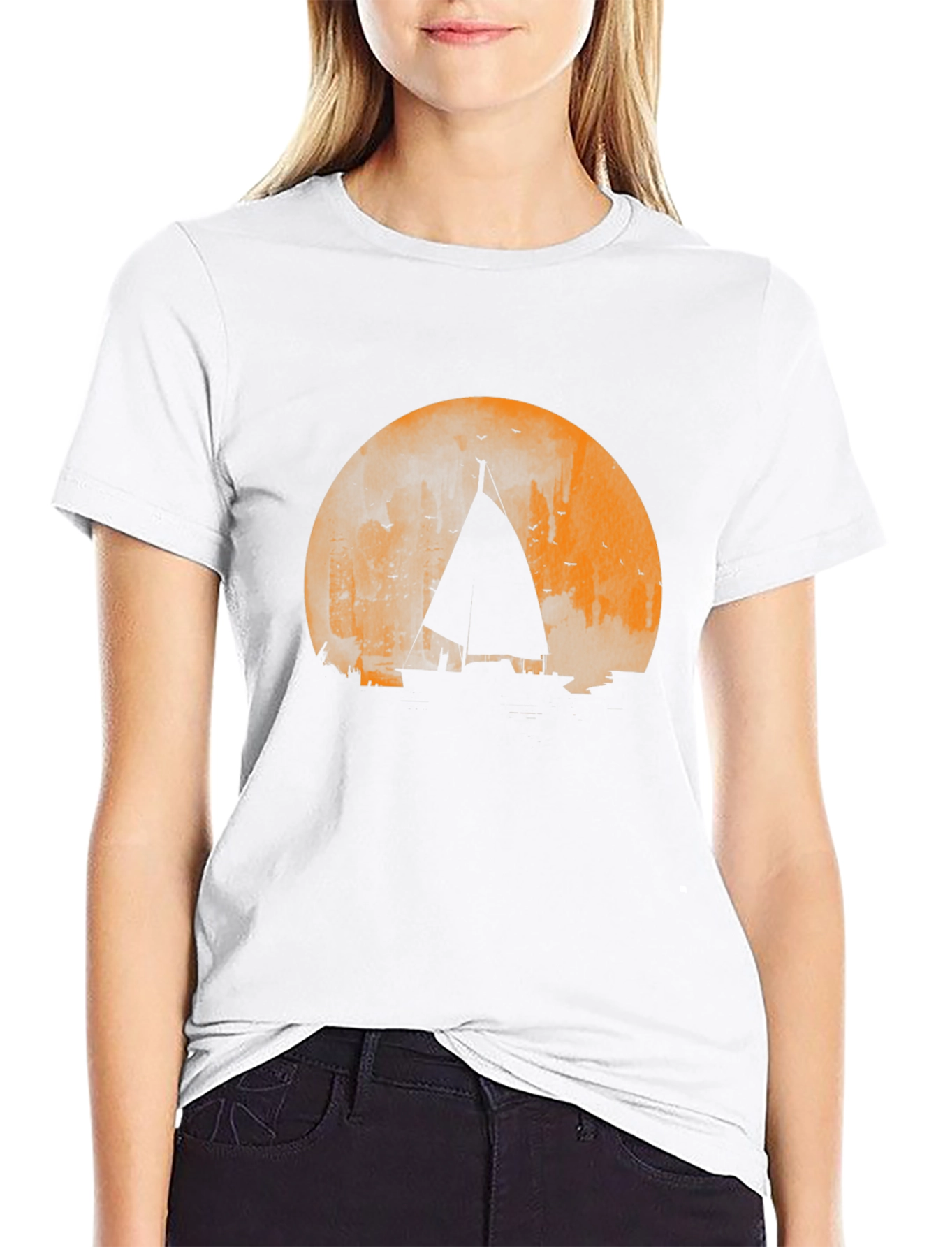 Sailboat Silhouette T-Shirt