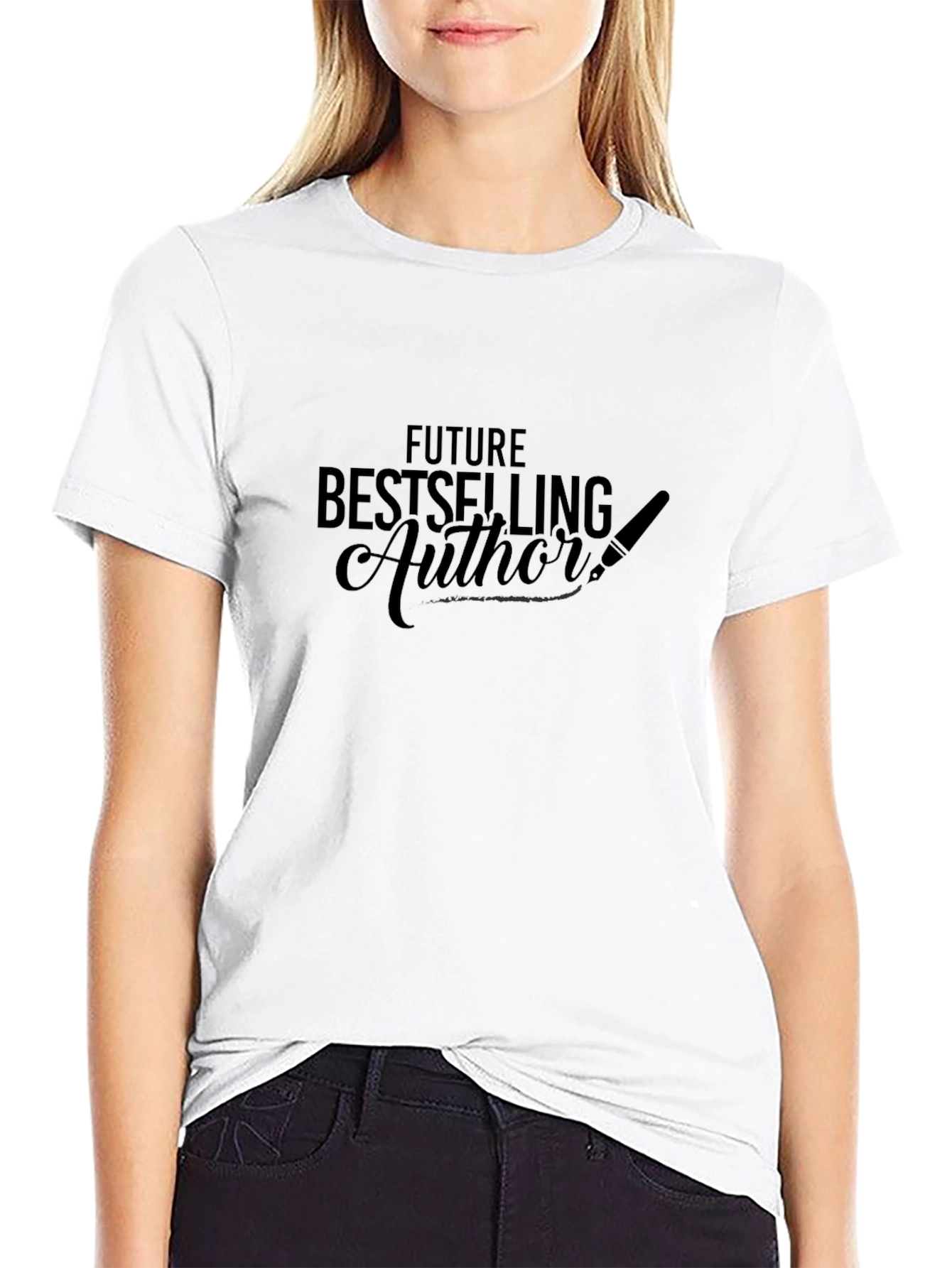 Future Bestselling Author Black T-Shirt