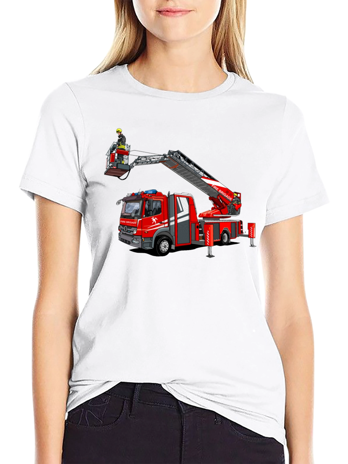 Fire Brigade Truck T-Shirt
