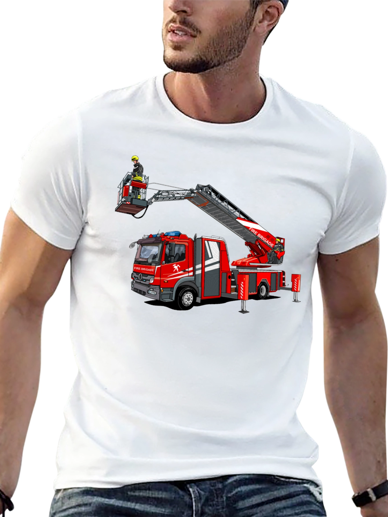 Fire Brigade Truck T-Shirt