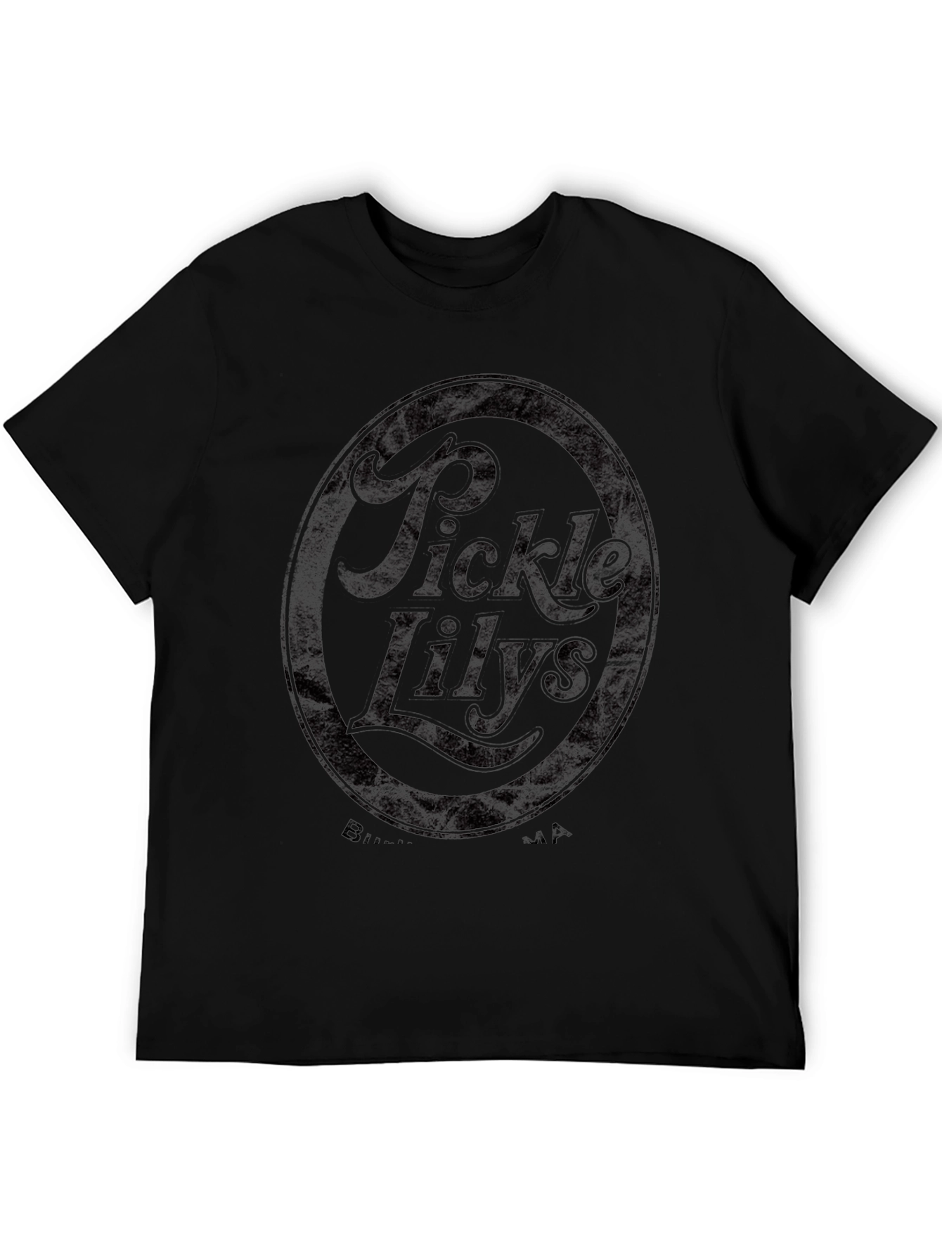 Pickle Lilys Black T-Shirt - Boston MA Band Tee
