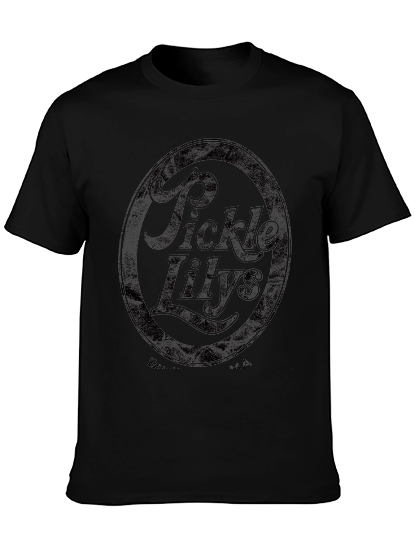 Pickle Lilys Black T-Shirt - Boston MA Band Tee