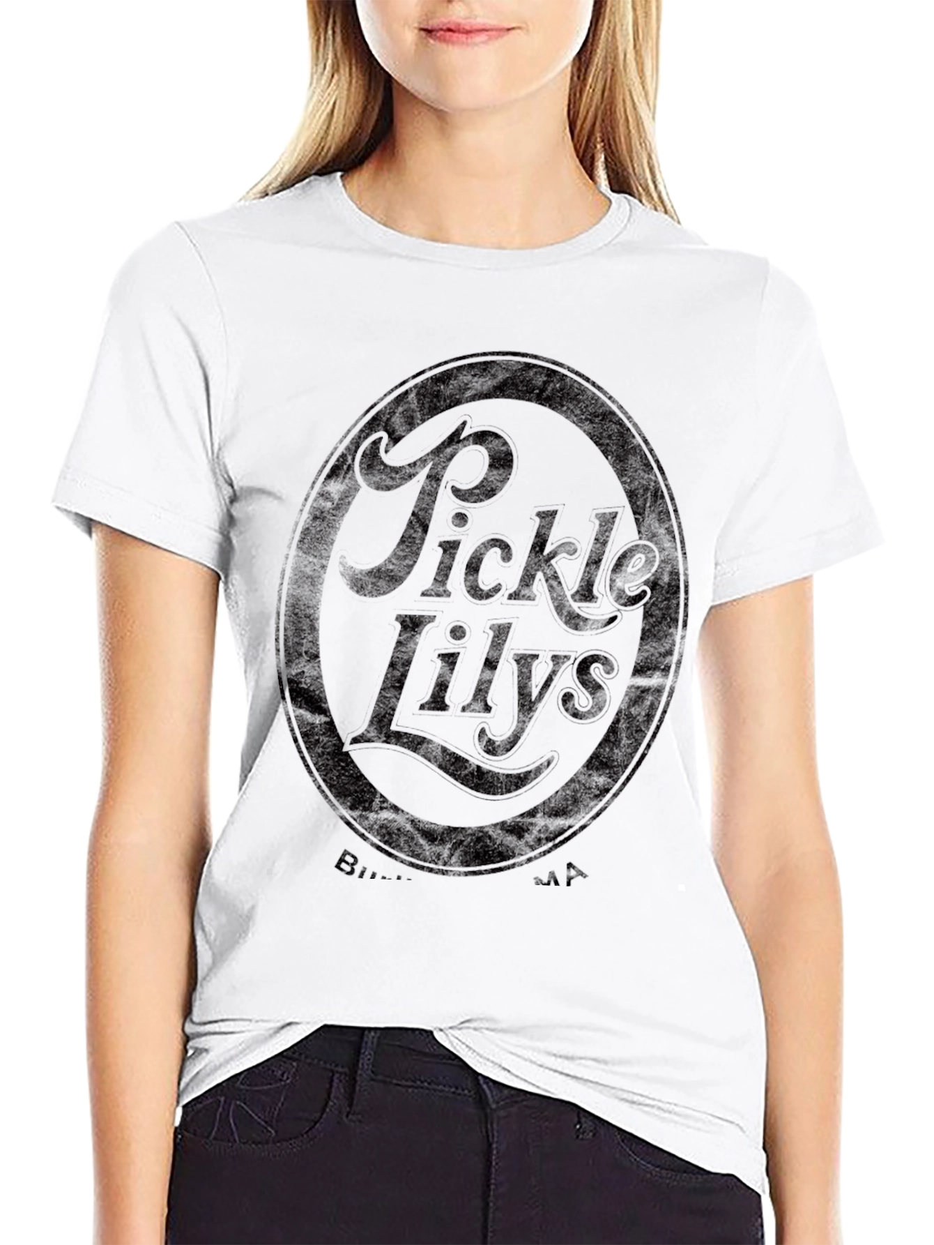 Pickle Lilys Black T-Shirt - Boston MA Band Tee