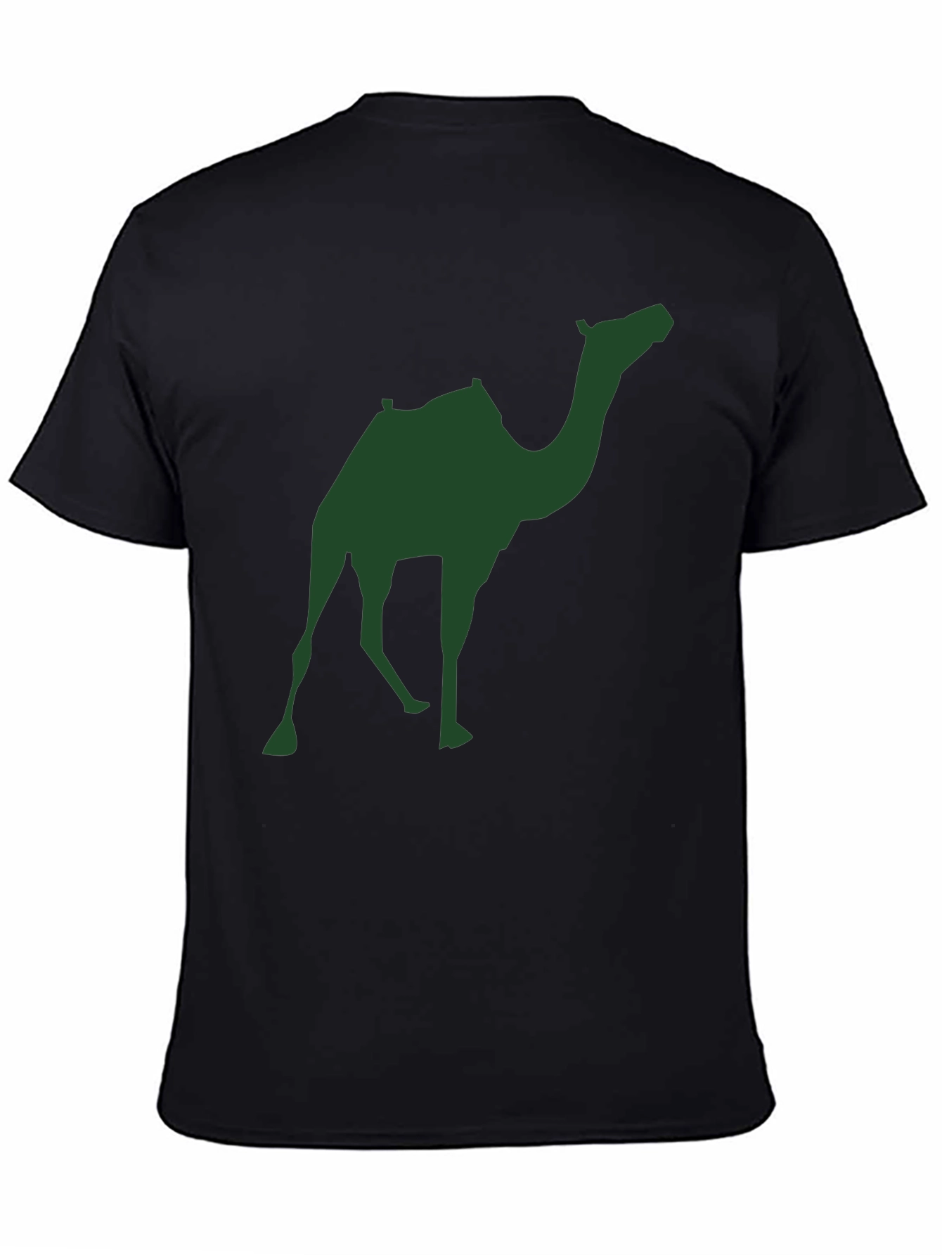 Camel Silhouette Graphic Tee - Mens Black T-Shirt