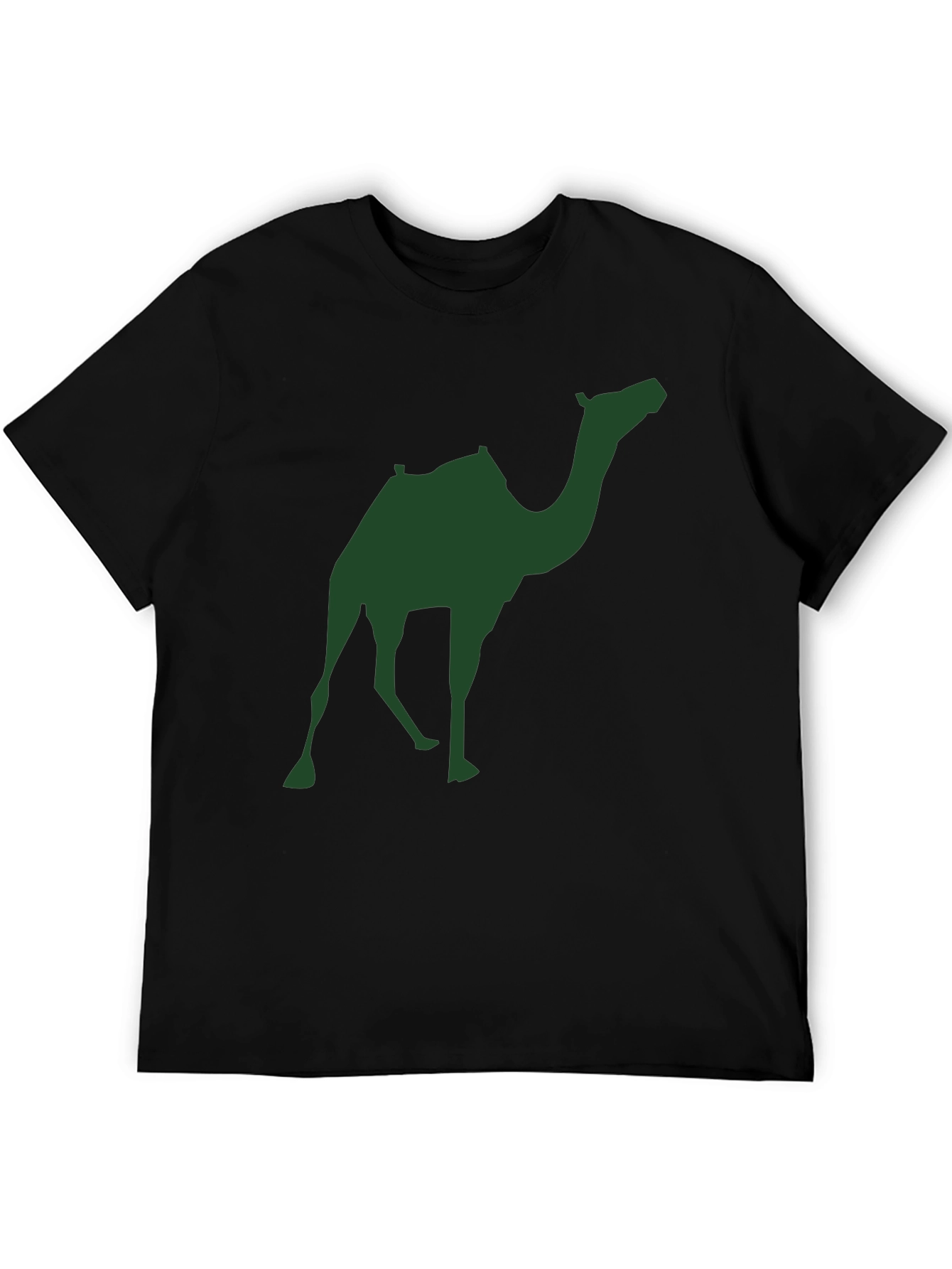Camel Silhouette Graphic Tee - Mens Black T-Shirt