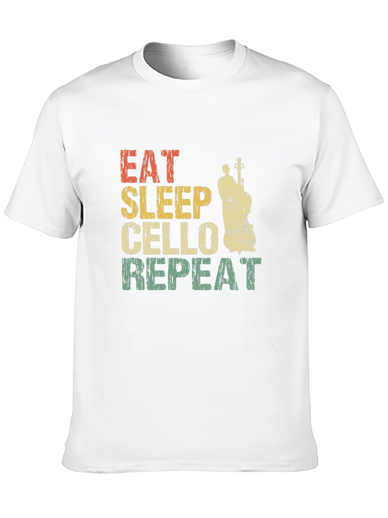Eat Sleep Cello Repeat T-Shirt