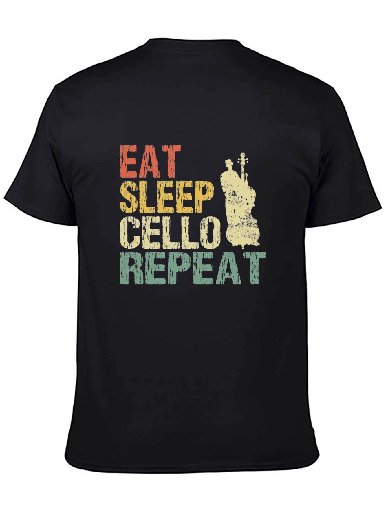Eat Sleep Cello Repeat T-Shirt