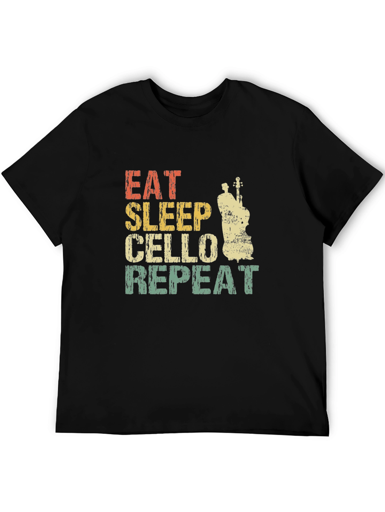 Eat Sleep Cello Repeat T-Shirt
