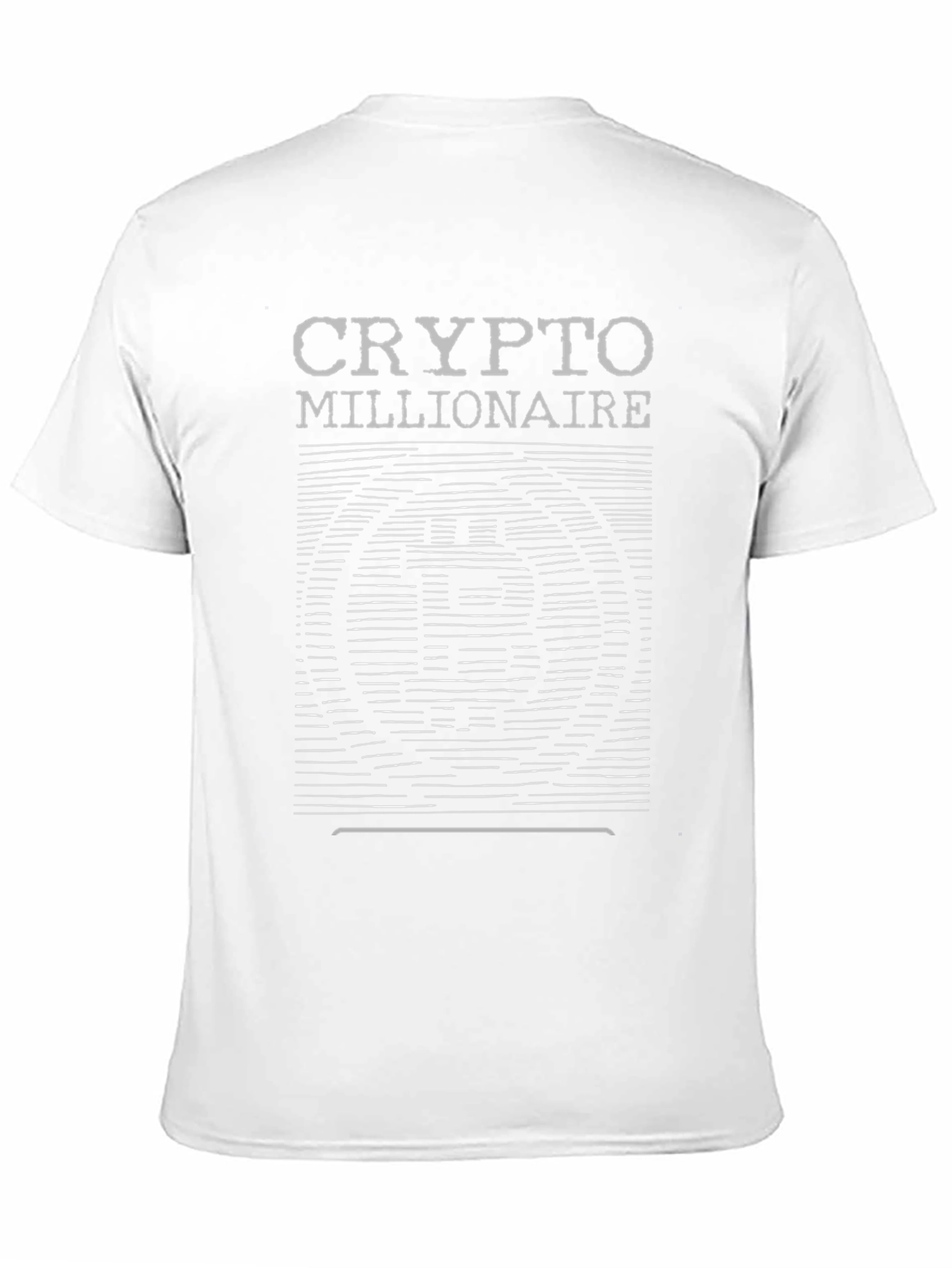 Crypto Millionaire Graphic Tee - Bitcoin Enthusiast T-Shirt