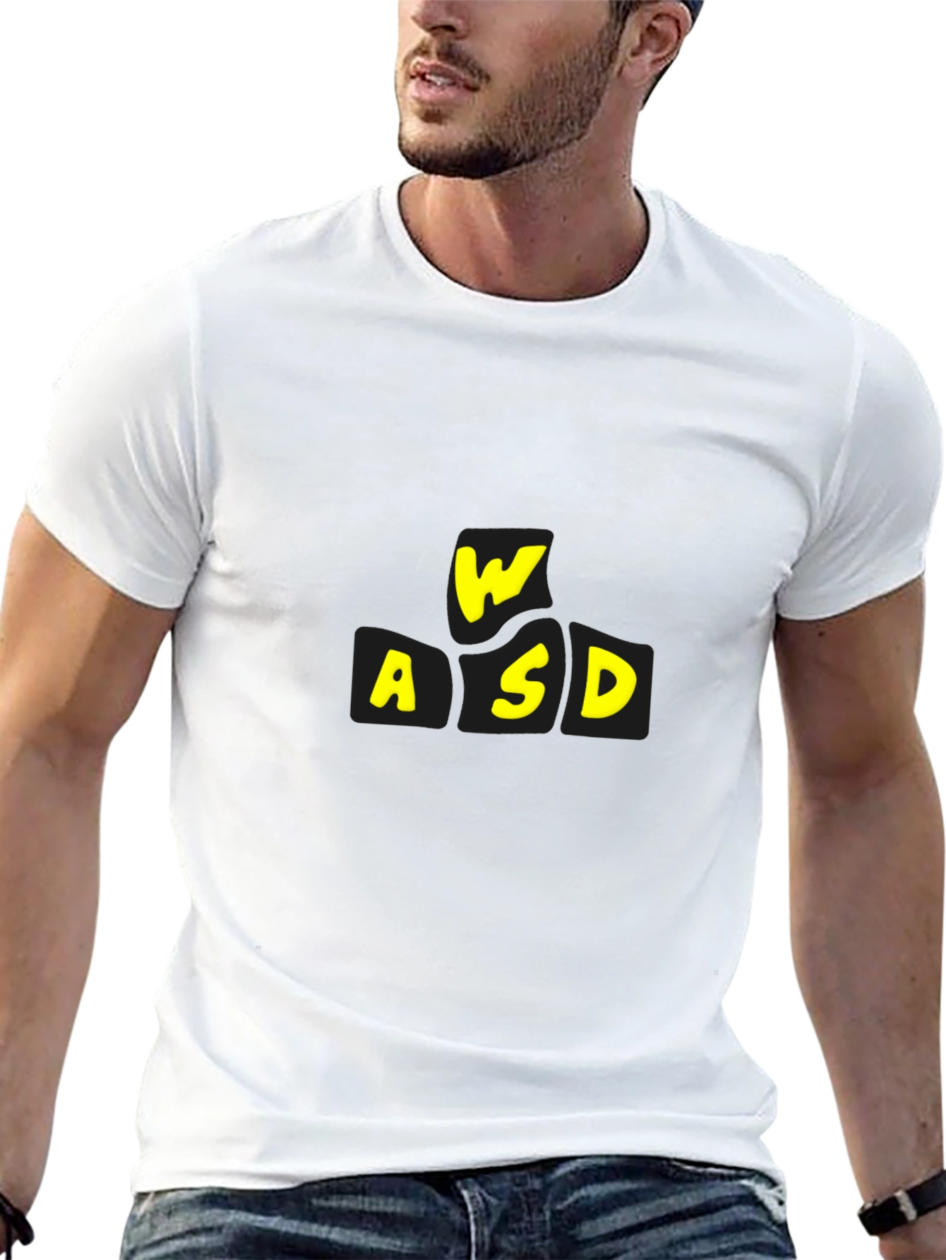 WASD Gaming T-Shirt - Black Short Sleeve