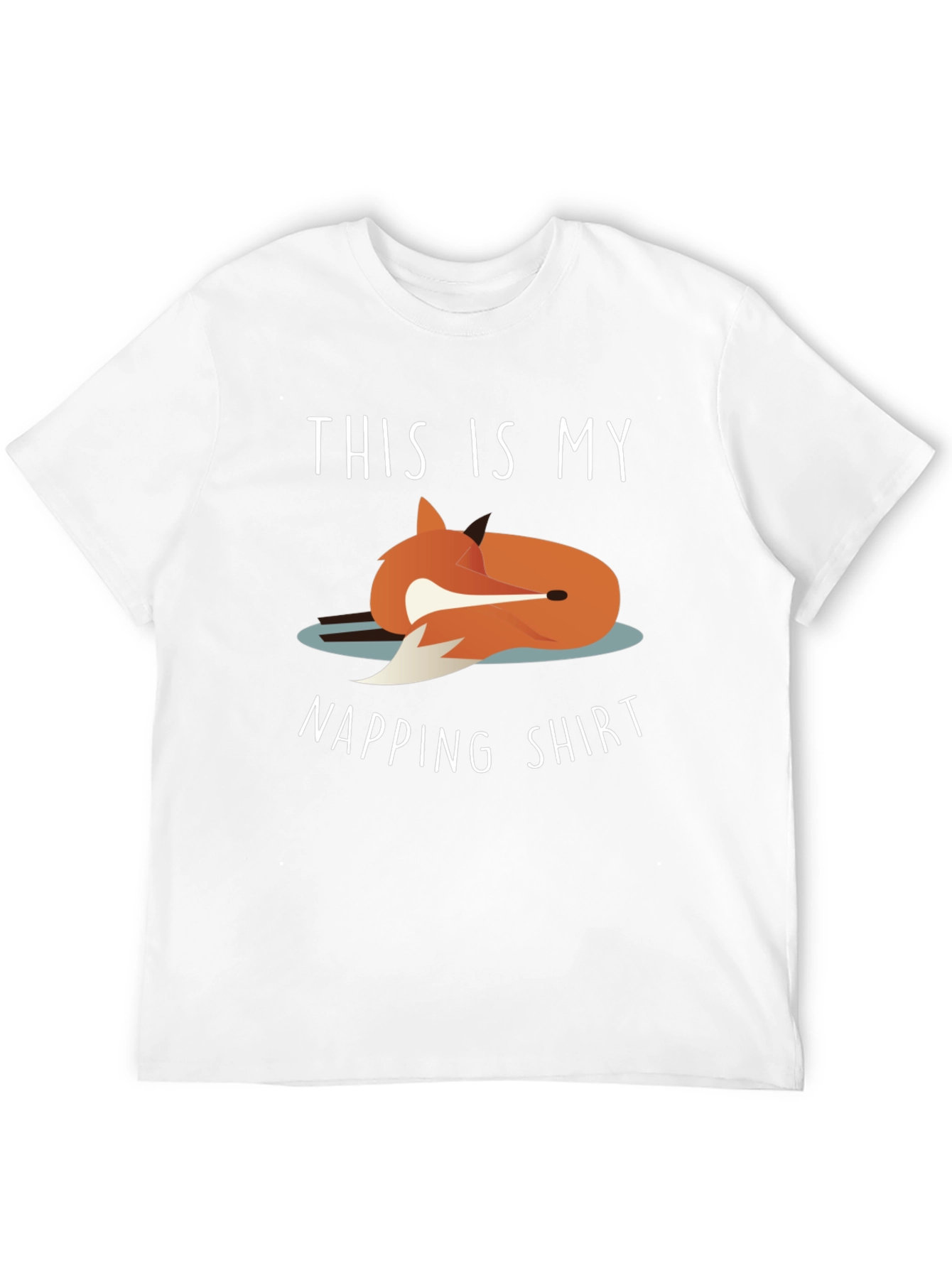 Napping Shirt - Fox Graphic Tee - Unisex