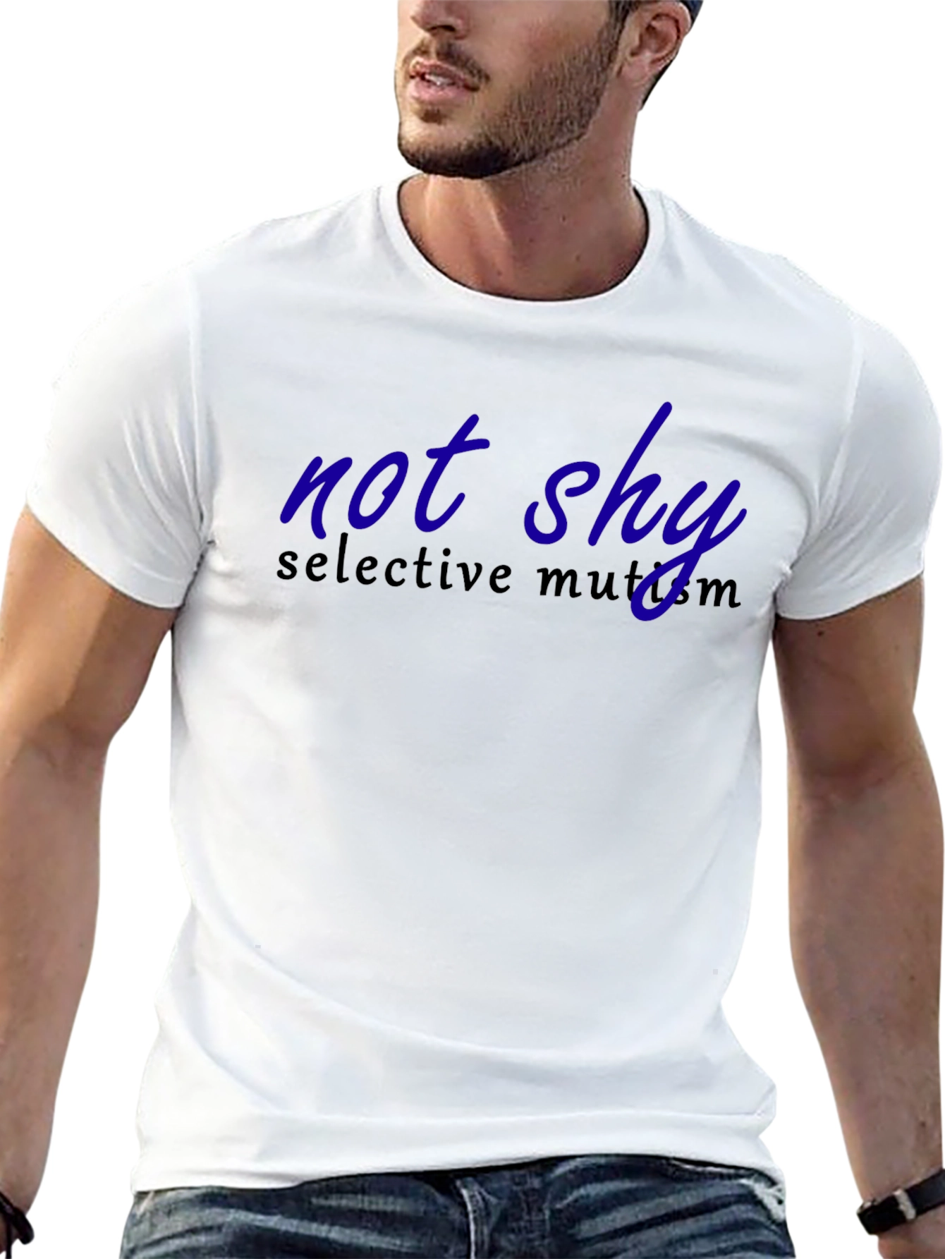 Not Shy Selective Mutism T-Shirt - Adult Unisex