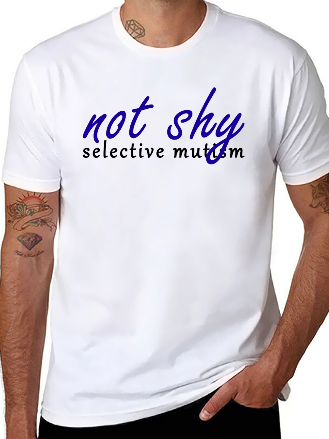 Not Shy Selective Mutism T-Shirt - Adult Unisex