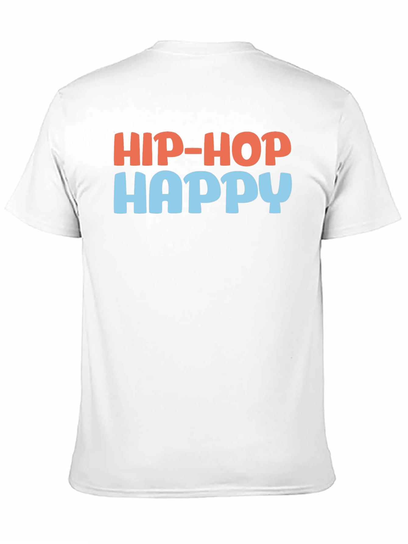 Hip-Hop Happy Graphic Tee - Unisex