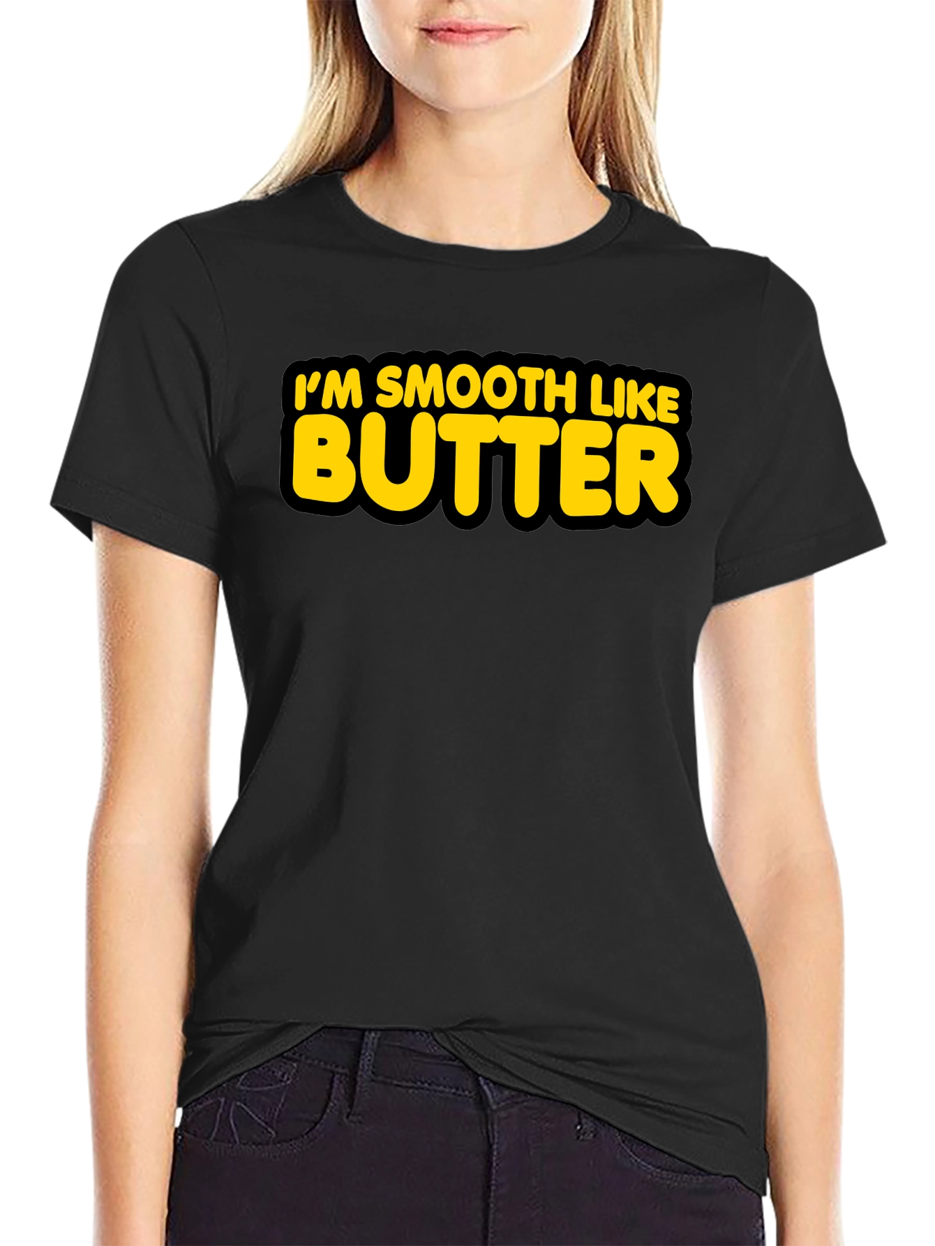Im Smooth Like Butter Graphic Tee