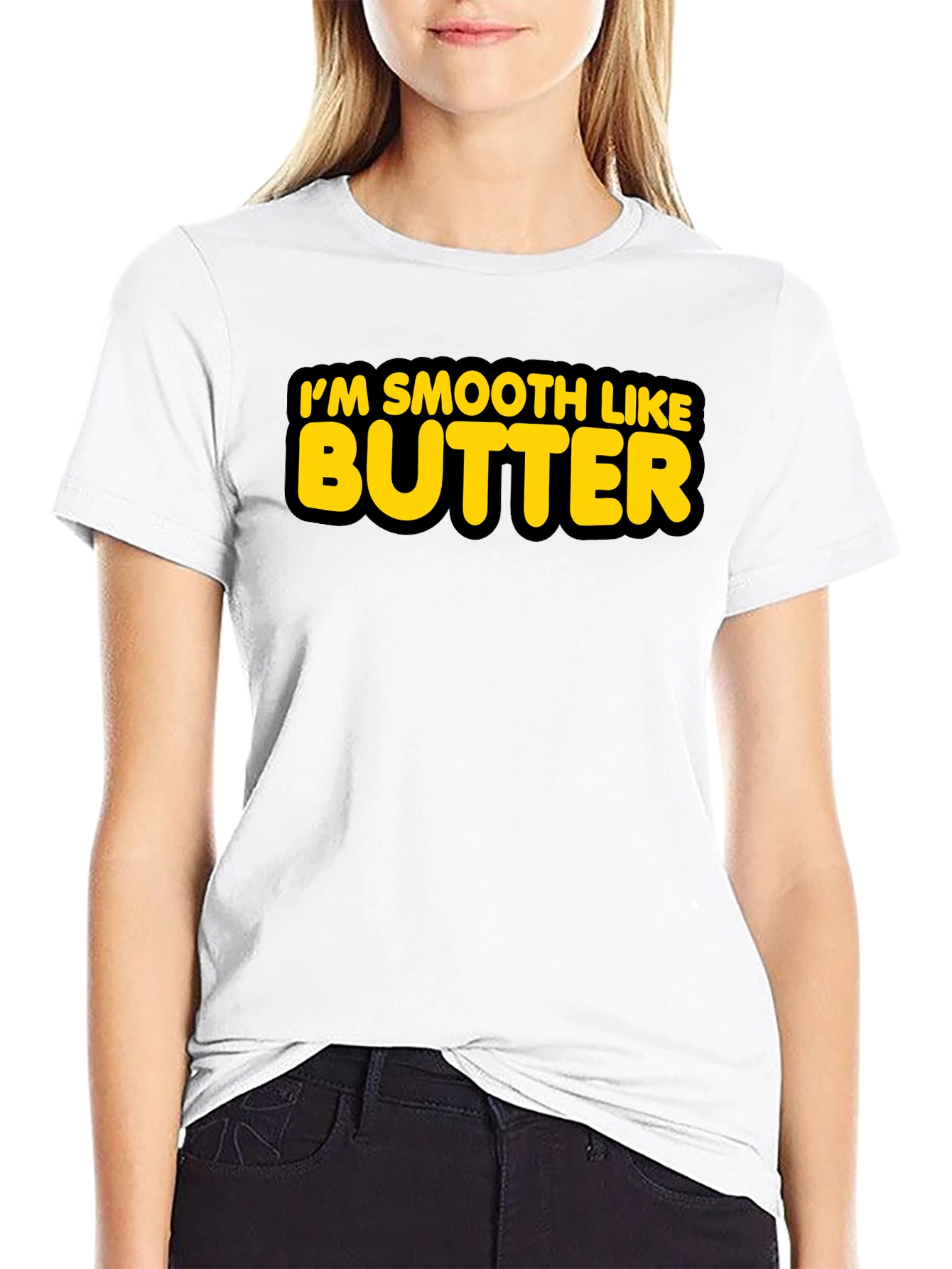 Im Smooth Like Butter Graphic Tee