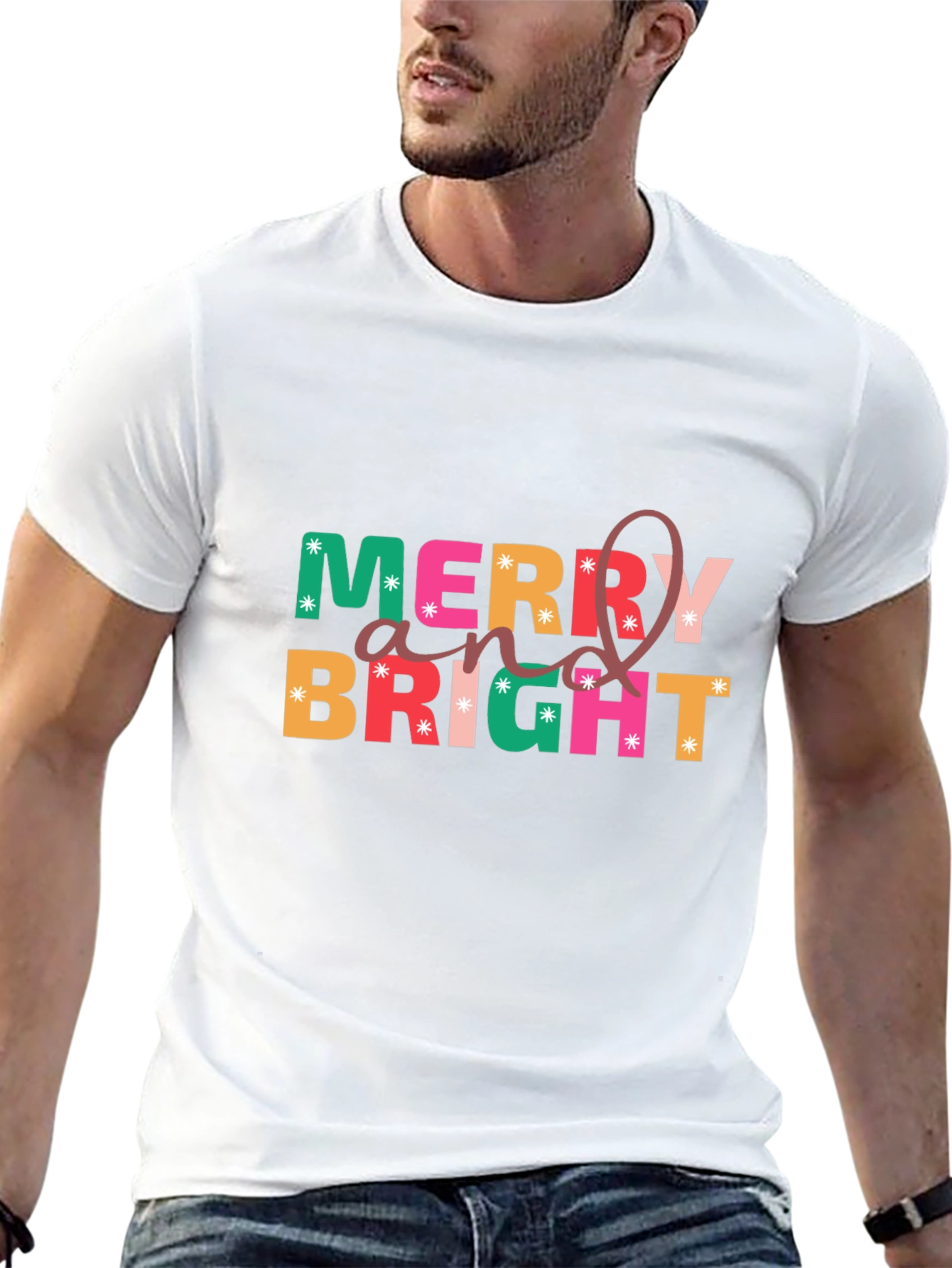 Merry and Bright Holiday T-Shirt