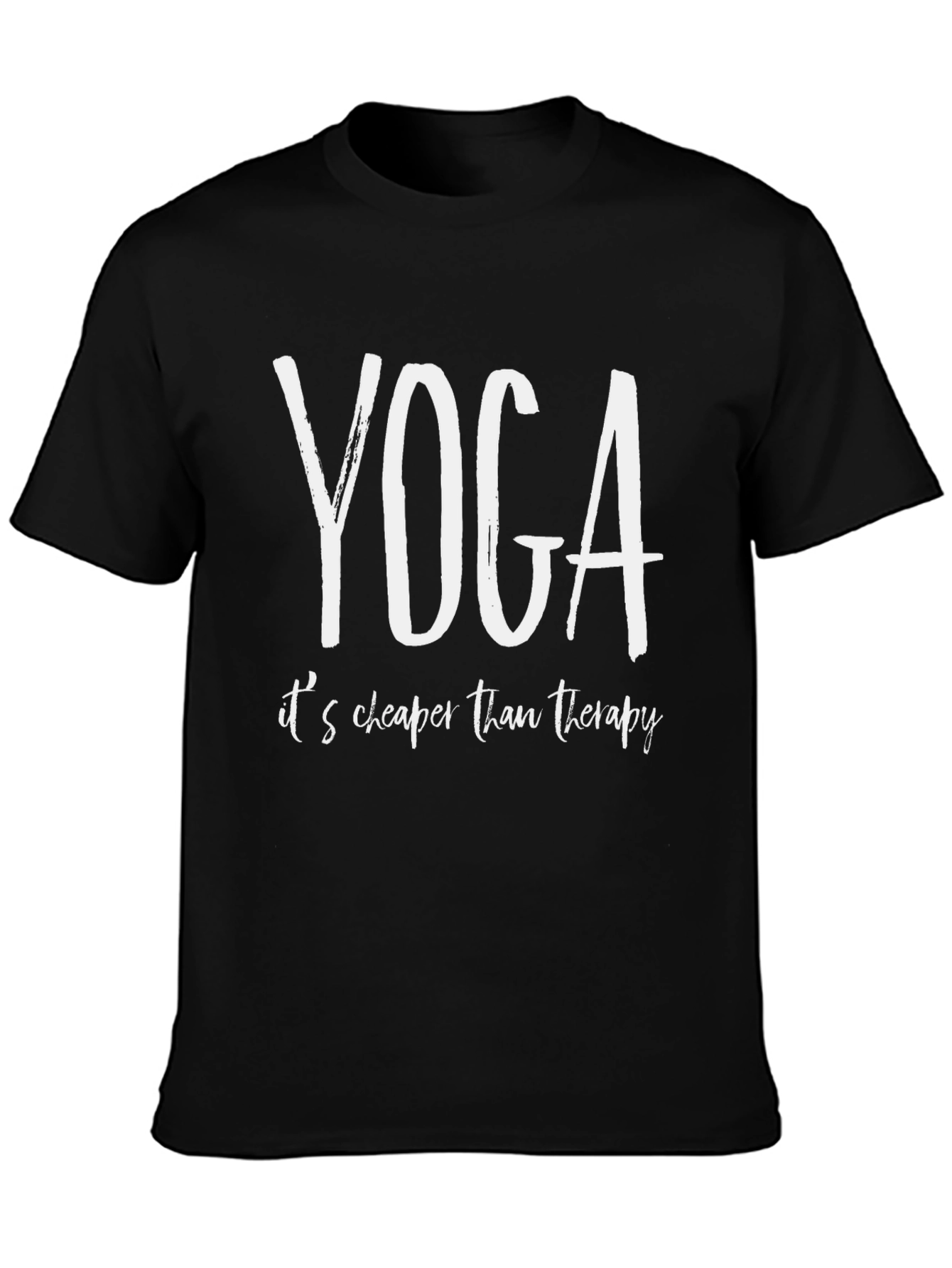 Yoga Cheaper Than Therapy Graphic Tee