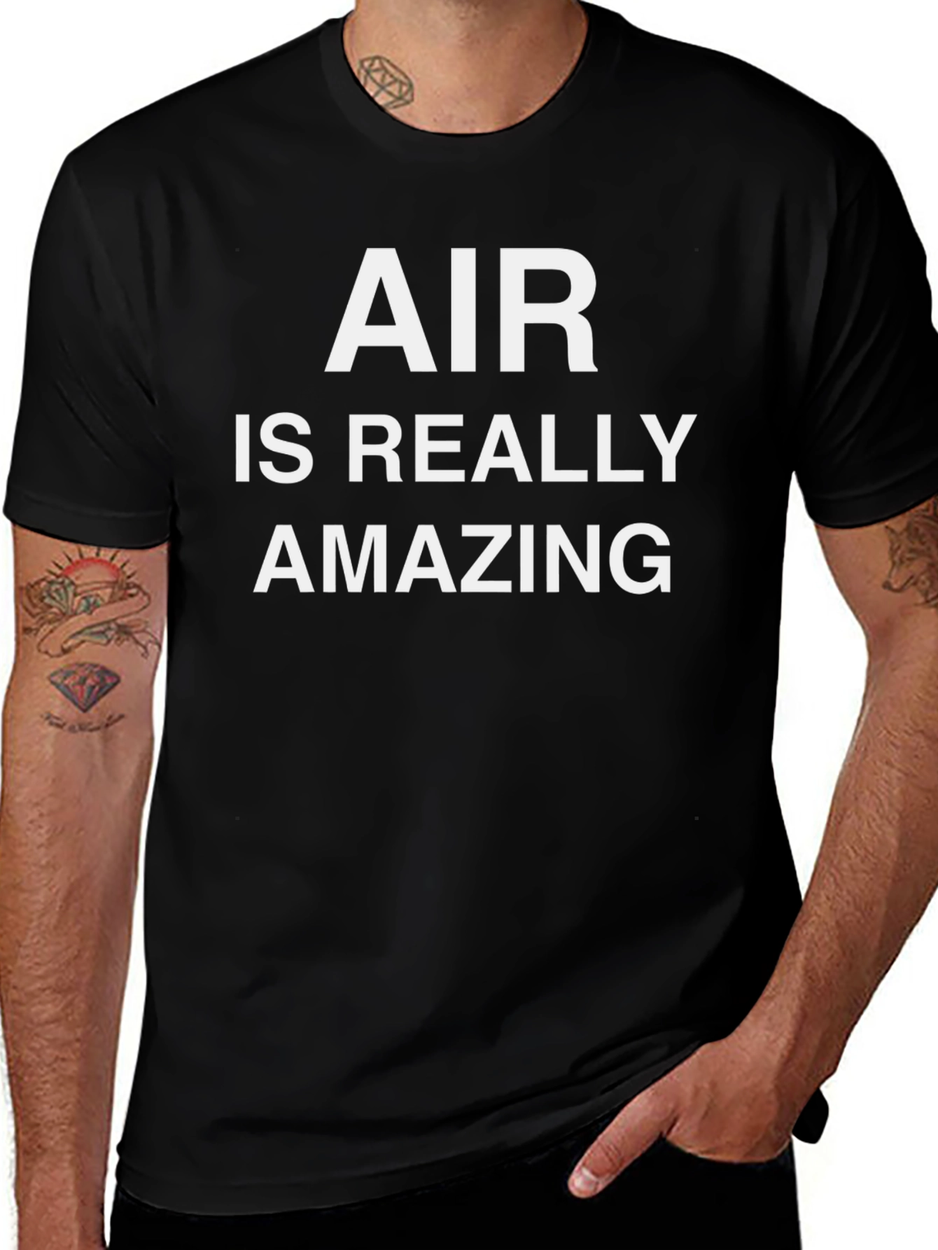 Air is Really Amazing T-Shirt - Funny Statement Tee