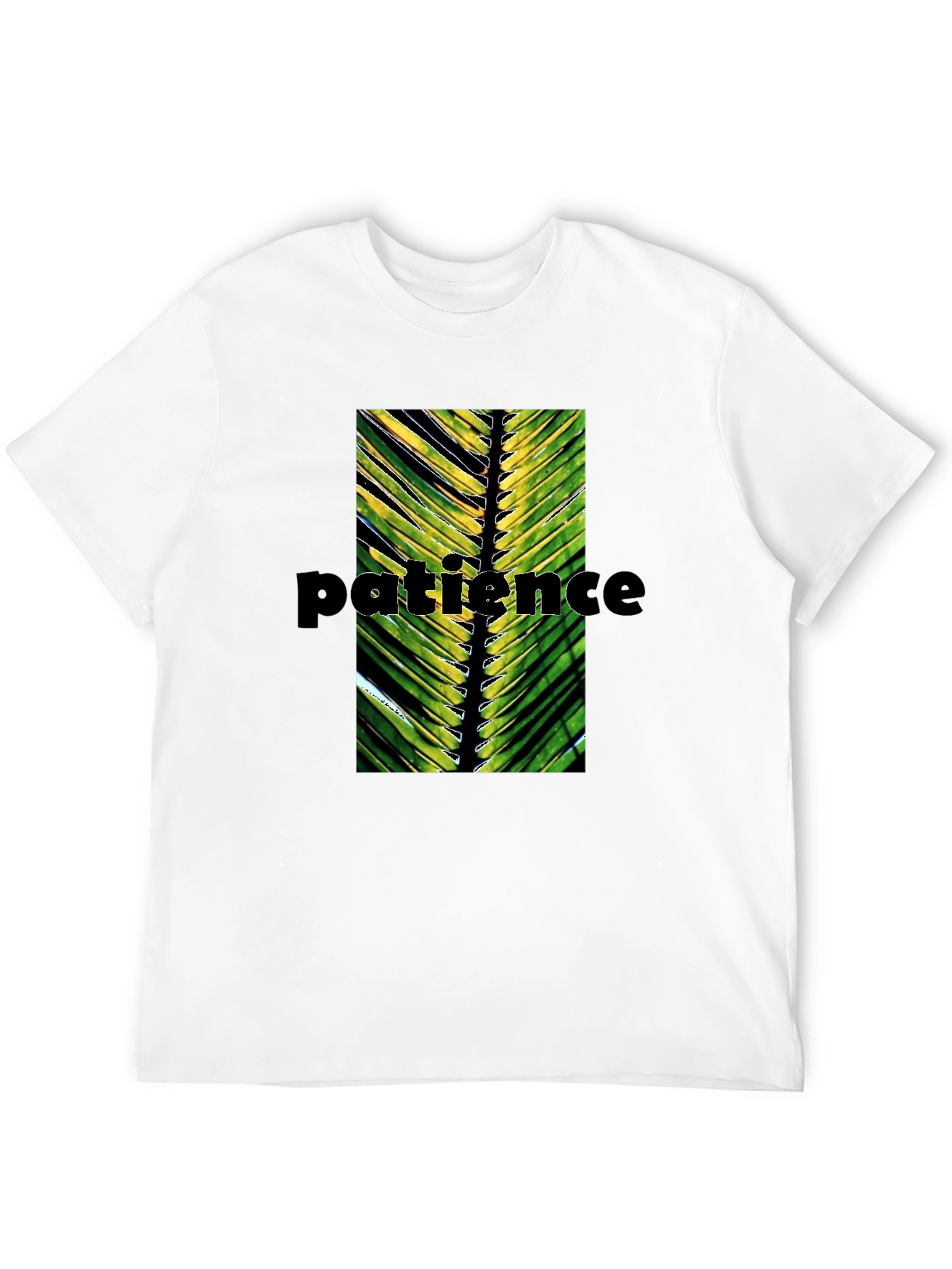 Patience Palm Leaf Graphic T-Shirt