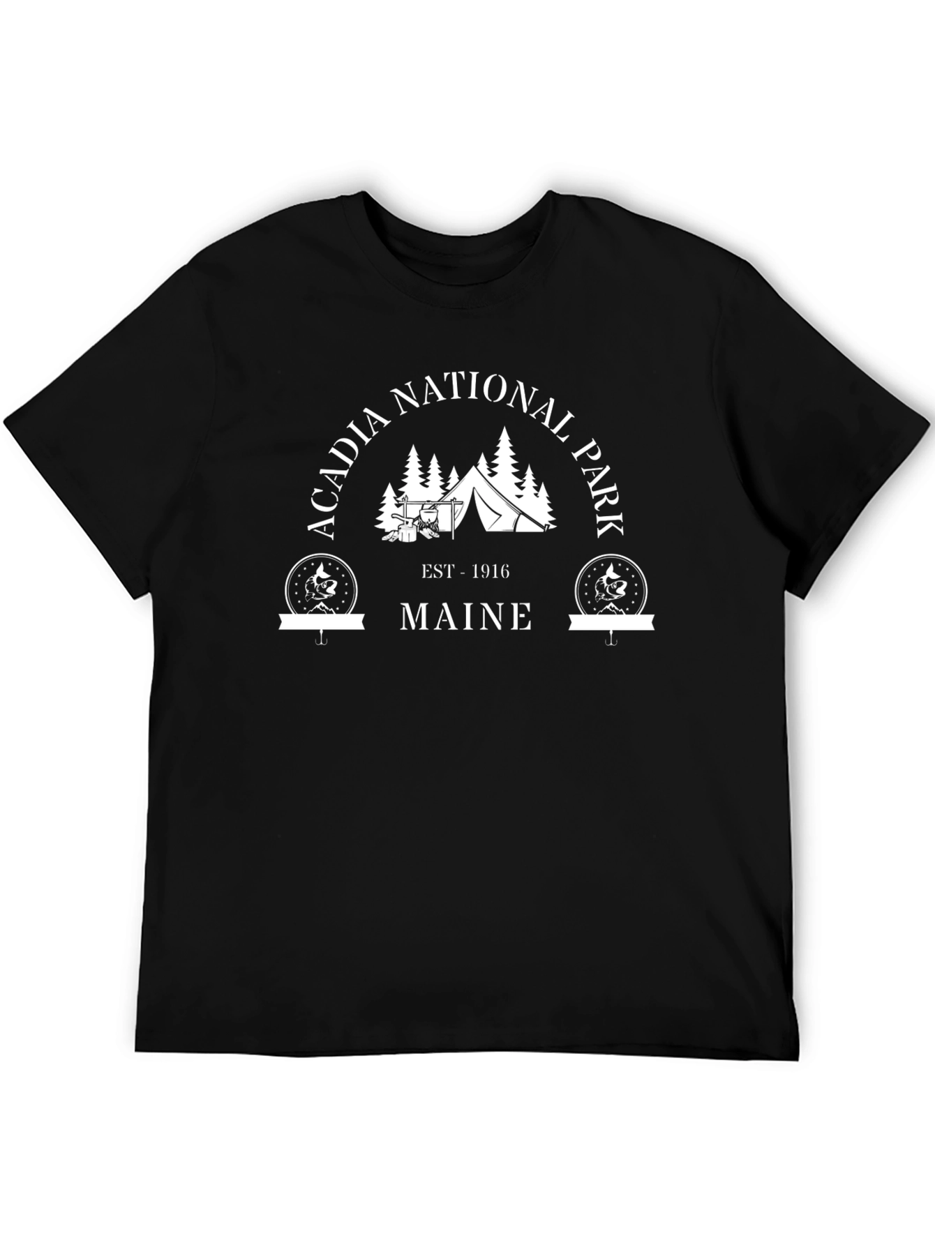 Acadia National Park Maine Graphic T-Shirt