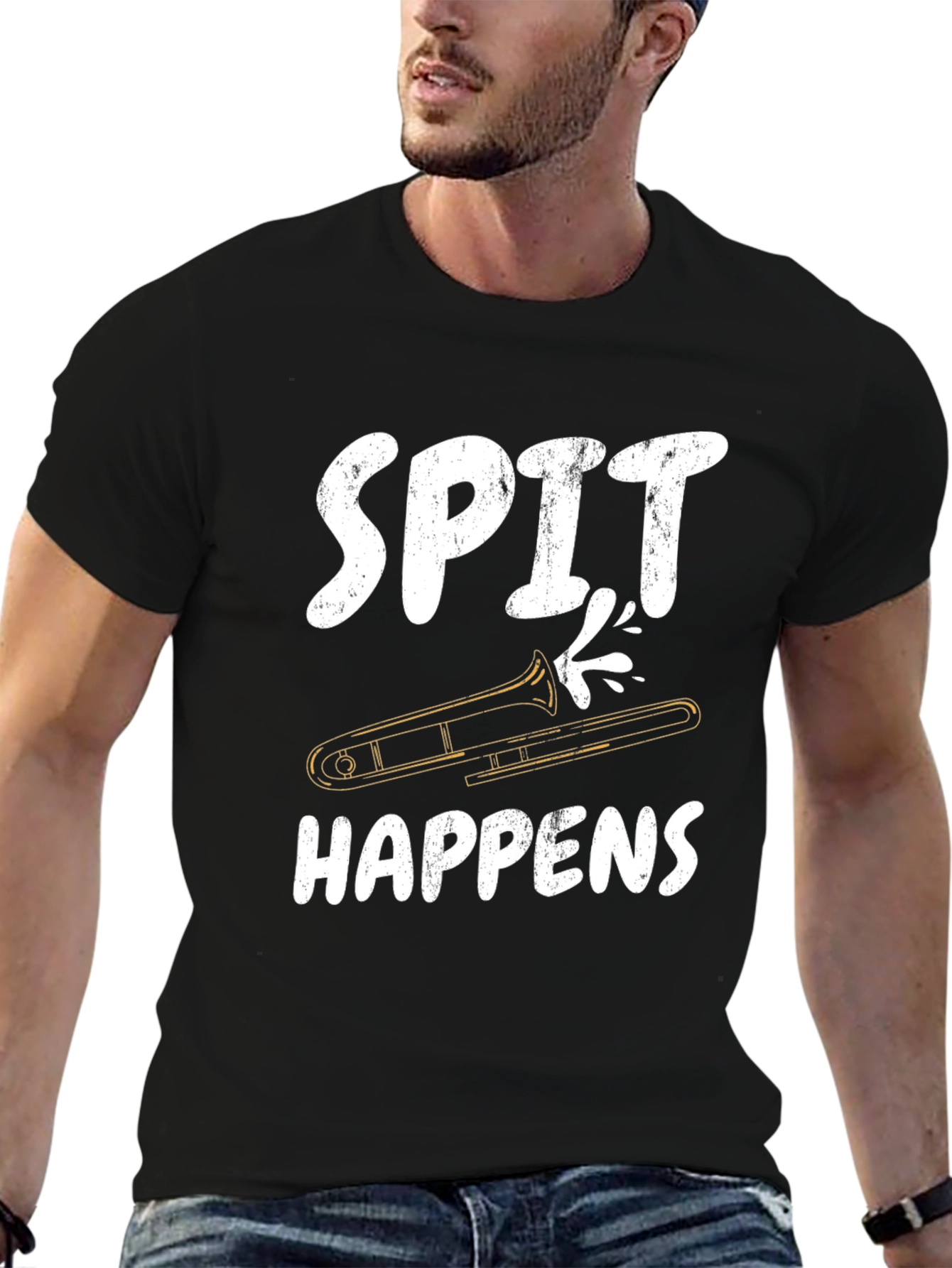 Spit Happens Trombone T-Shirt