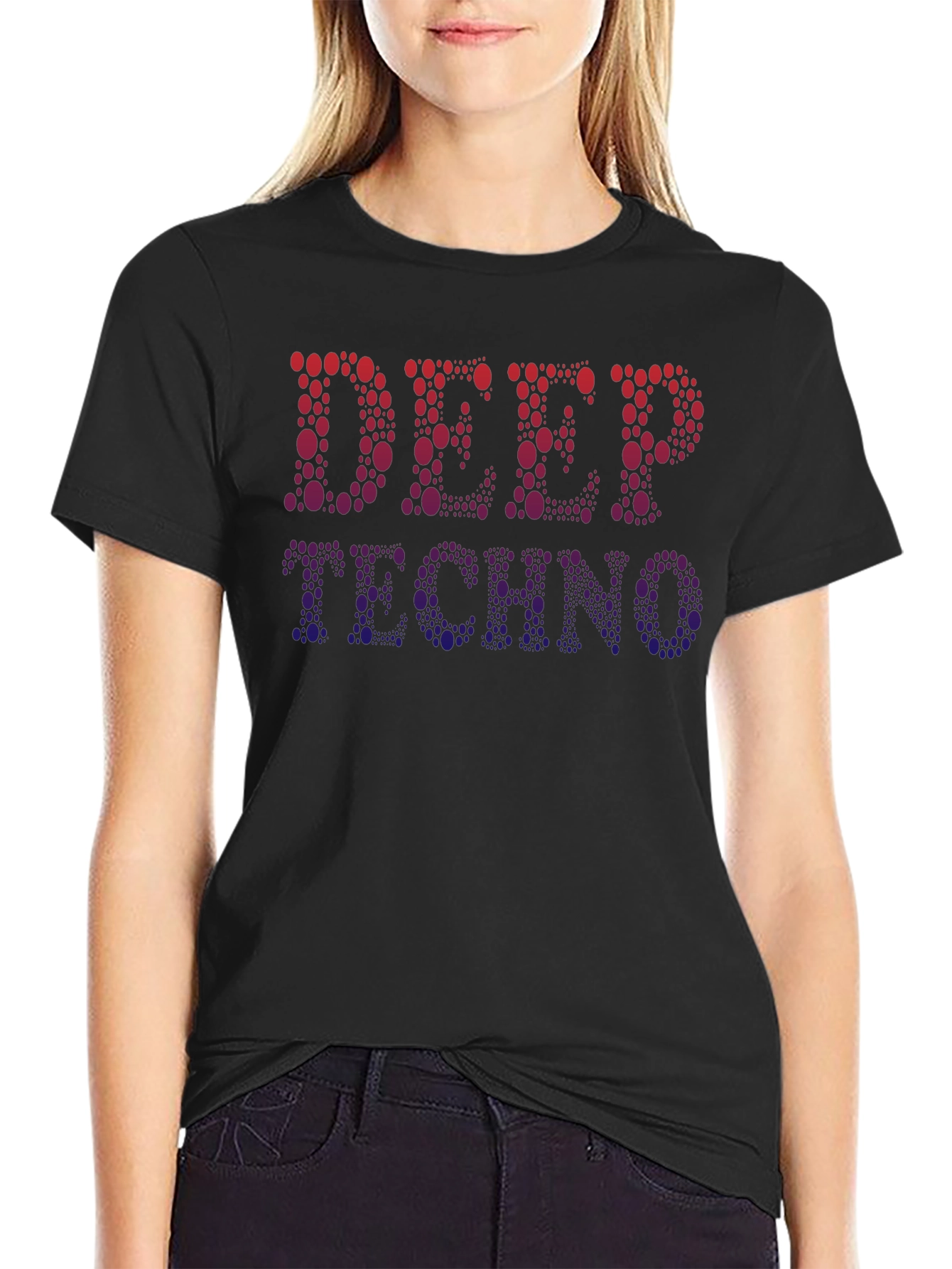 Deep Techno Graphic T-Shirt