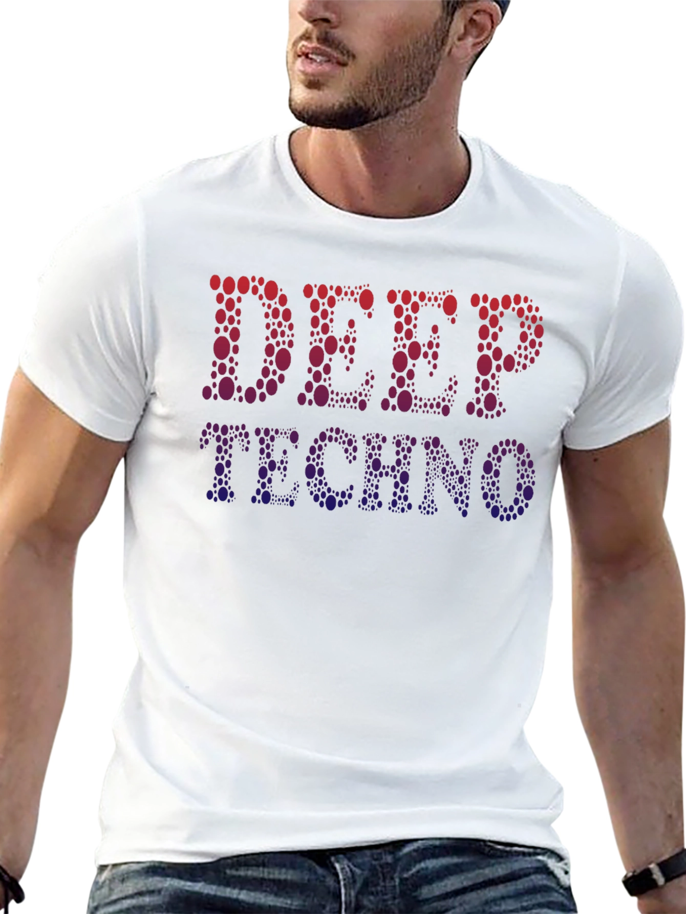 Deep Techno Graphic T-Shirt