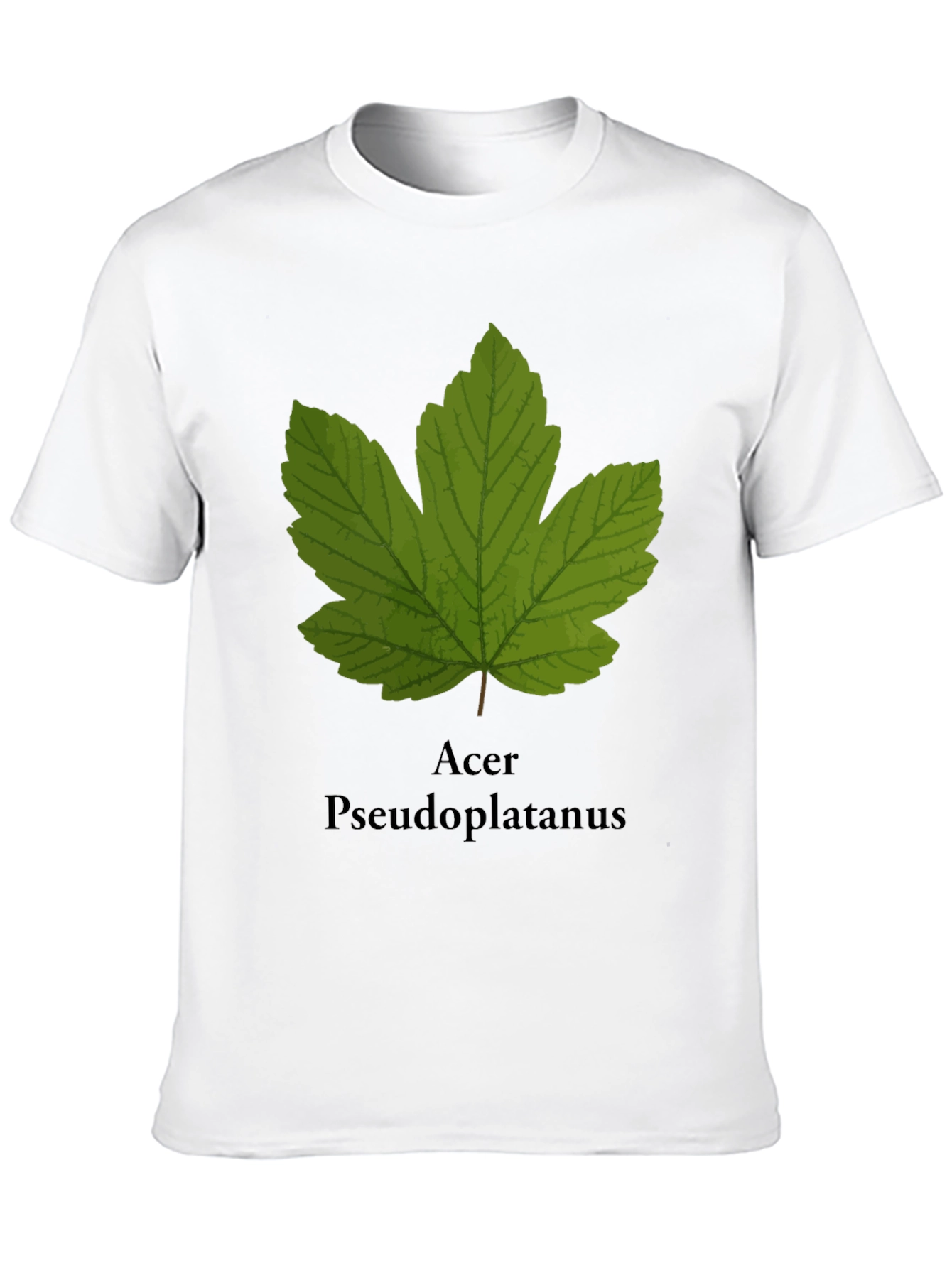 Maple Leaf Acer T-Shirt - Nature Botanical Tee