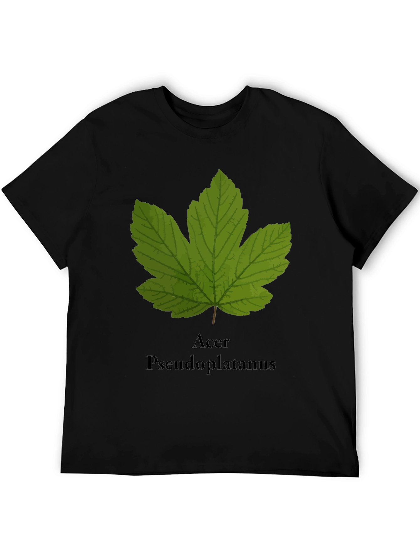 Maple Leaf Acer T-Shirt - Nature Botanical Tee