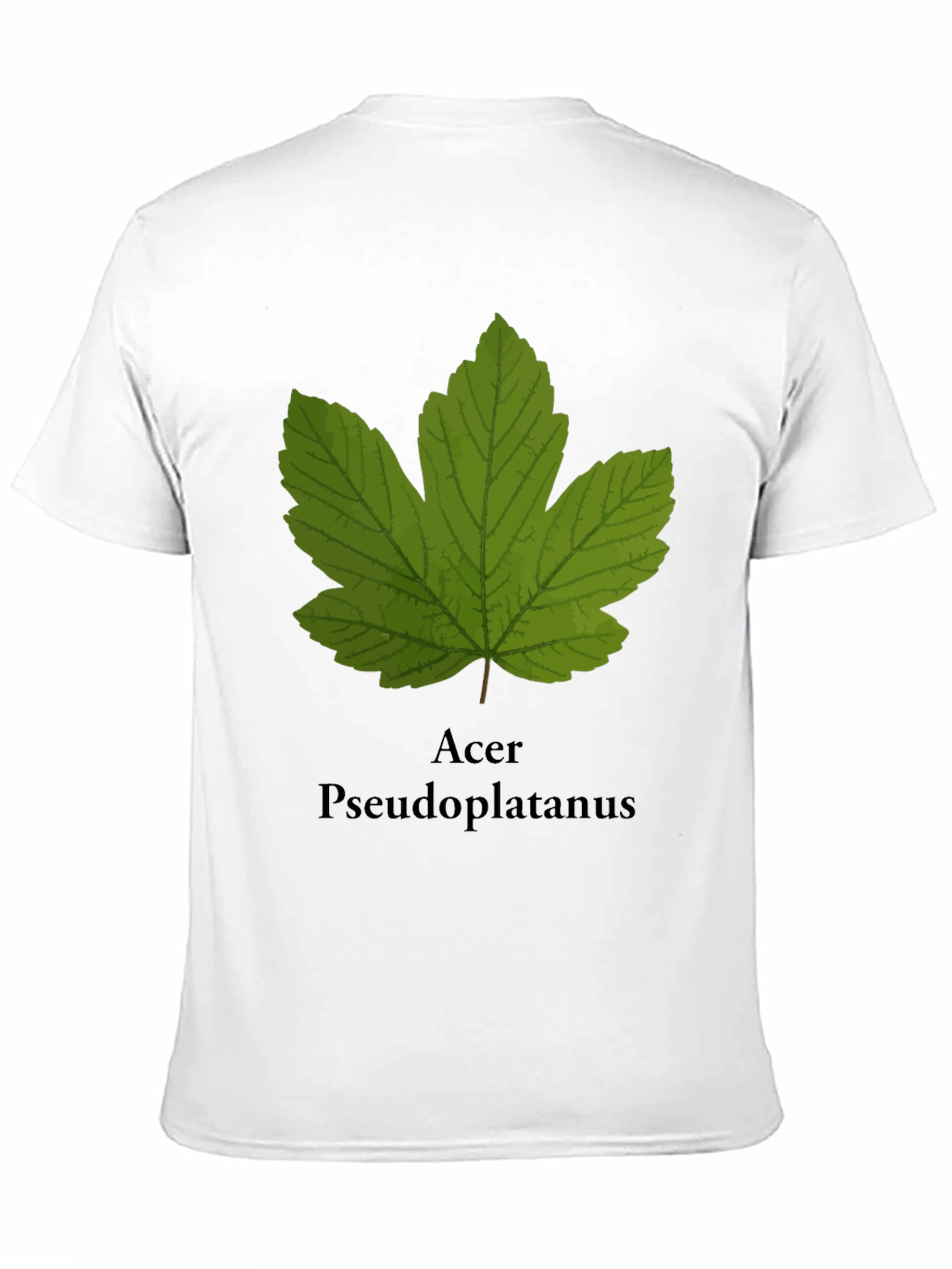 Maple Leaf Acer T-Shirt - Nature Botanical Tee