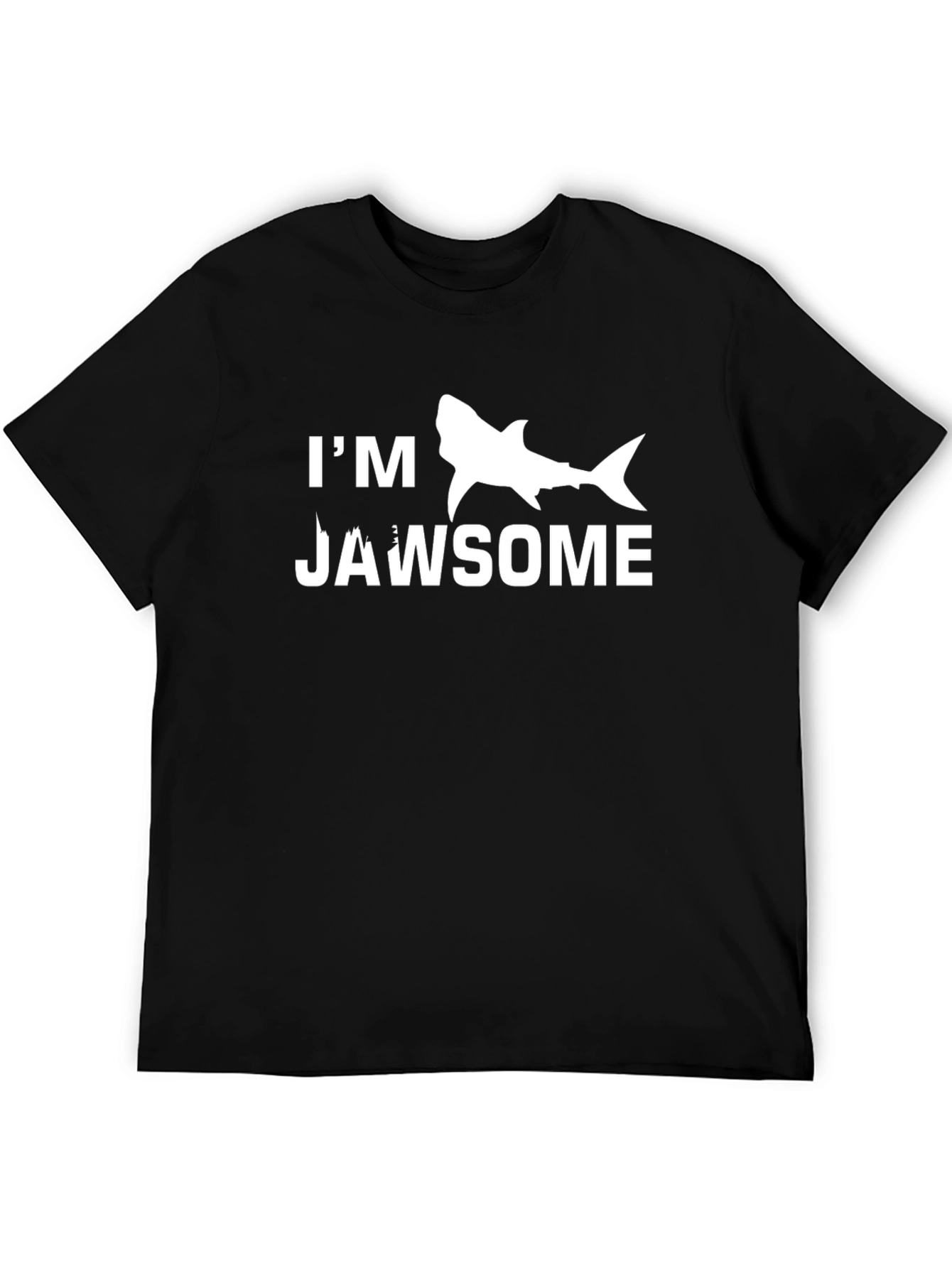 Jawsome Shark Graphic T-Shirt - Novelty Humor Tee