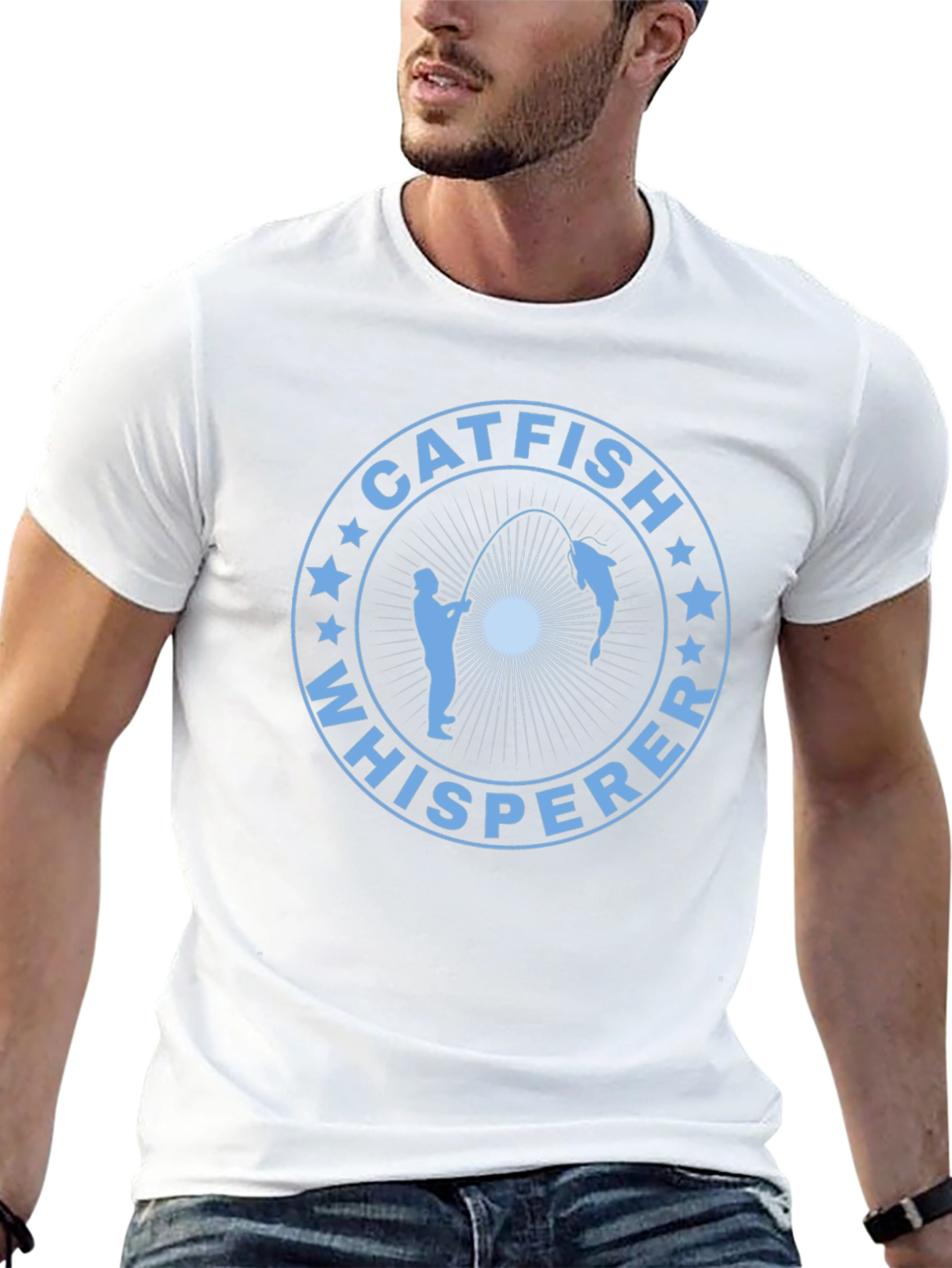 Catfish Whisperer Graphic Tee - Fishing Shirt
