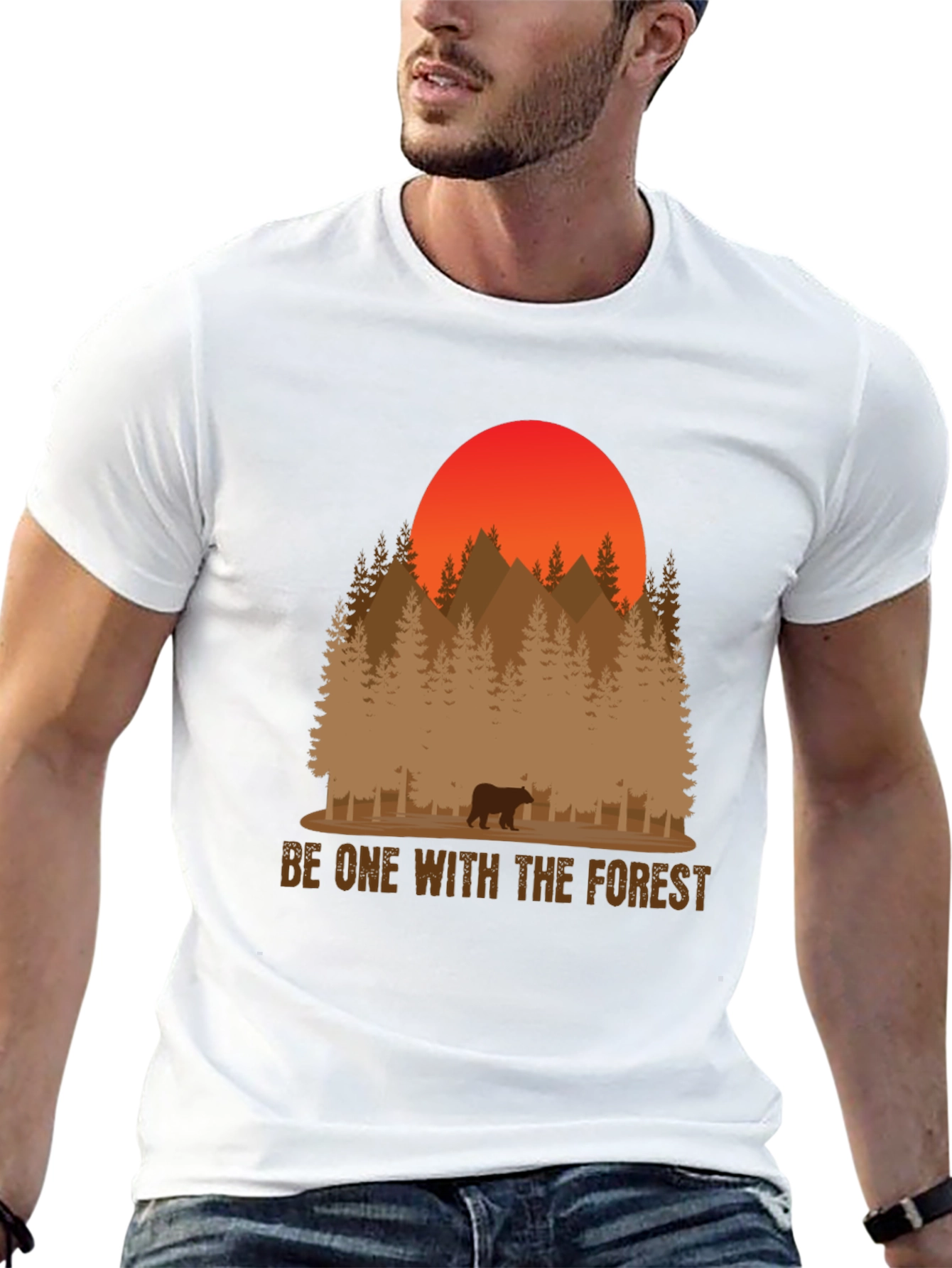 Be One With The Forest Graphic T-Shirt