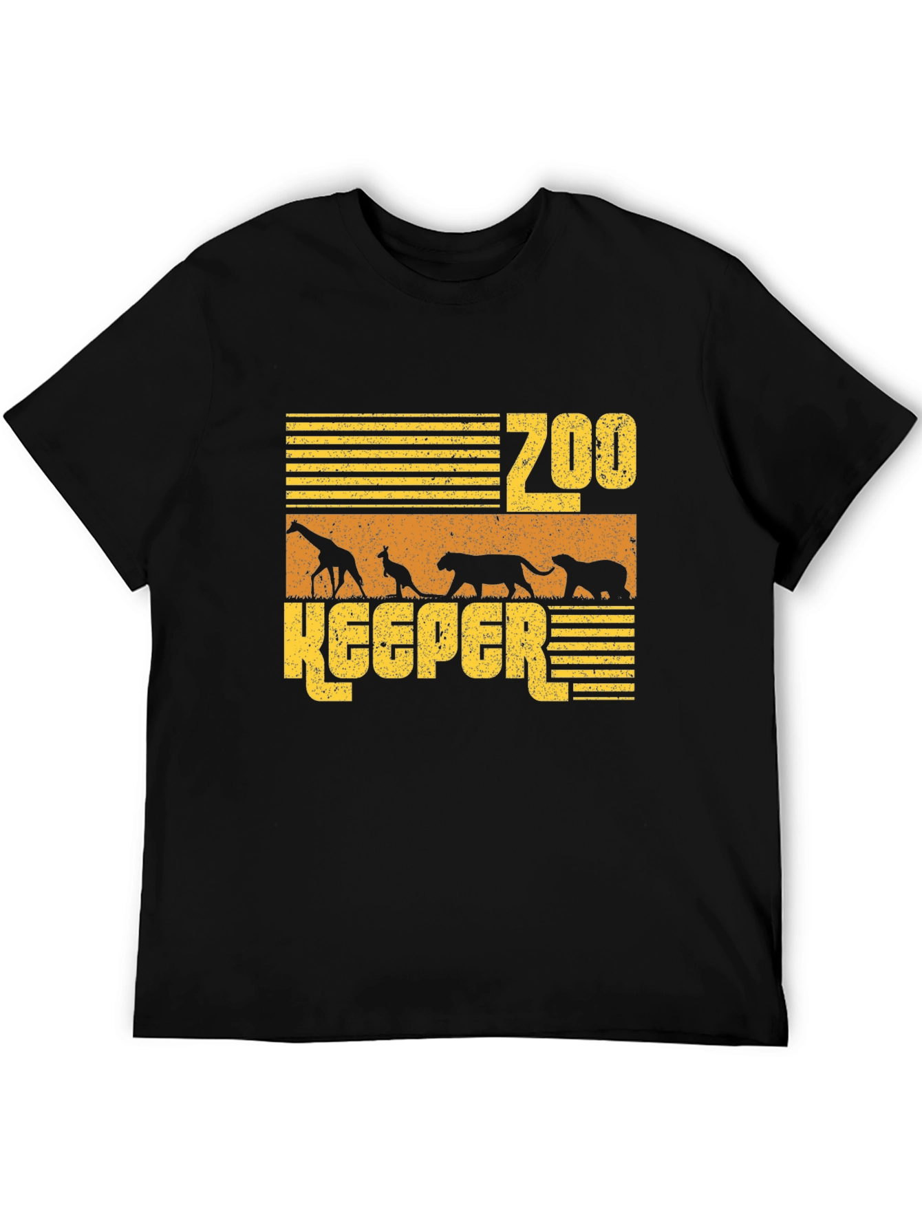 Zoo Keeper Animal Graphic T-Shirt