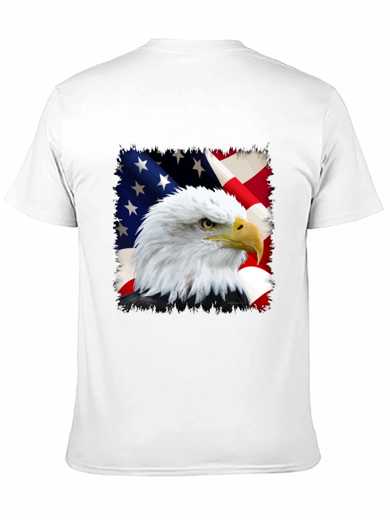 American Eagle Flag Graphic Tee