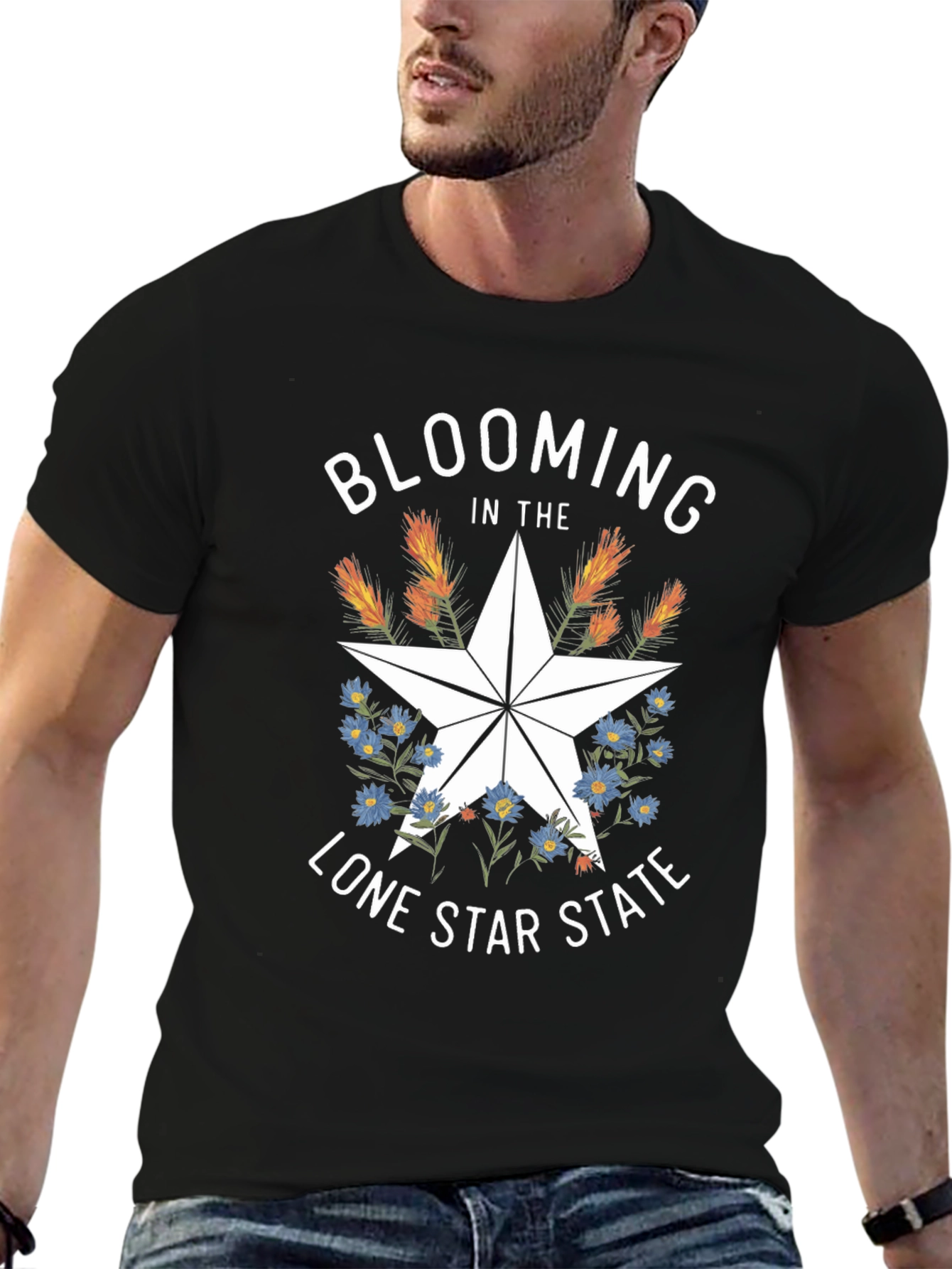 Blooming Lone Star State Tee